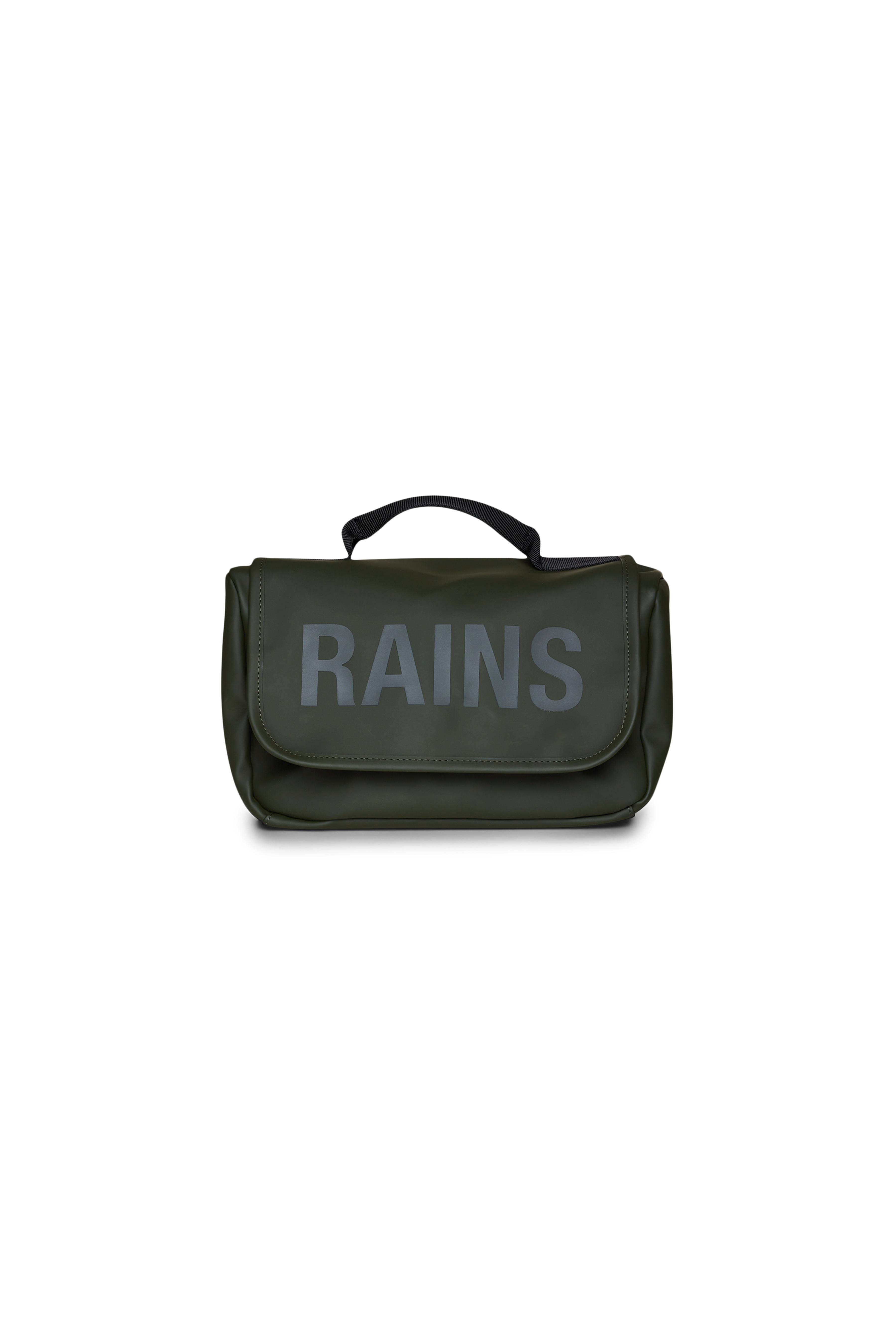 RAINS Texel Wash Bag Green Wash Bag
