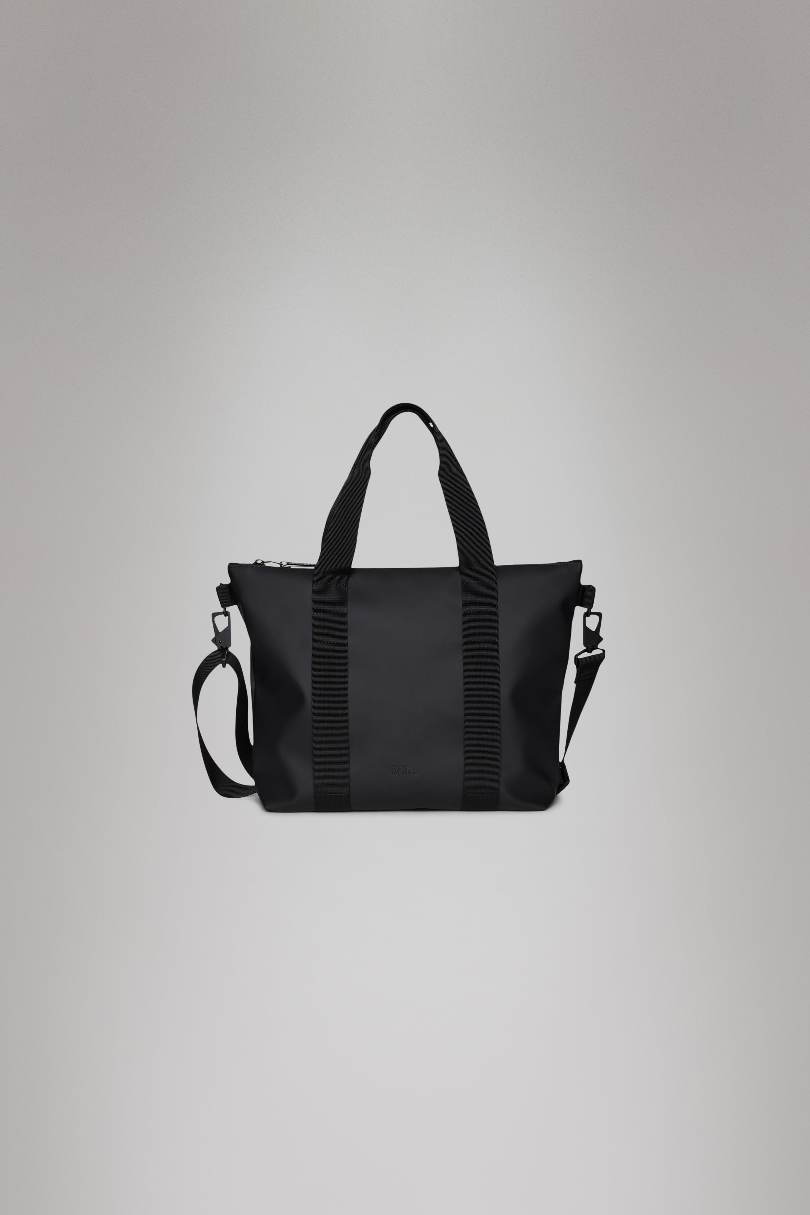 RAINS Tote Bag Micro Black 7.50L H28 x D10 x W32 cm Tote