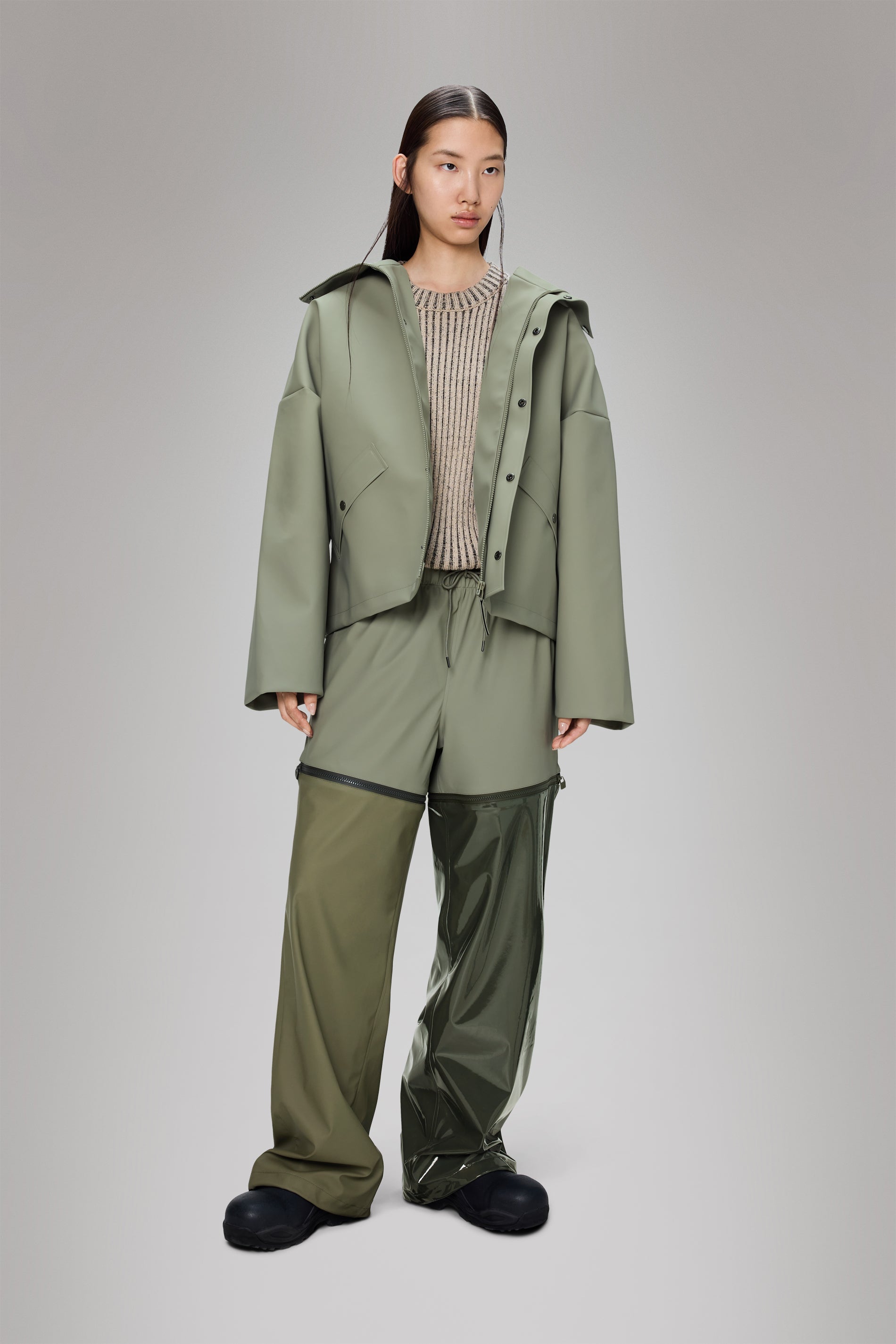 Rains Vision Rain Jacket Short Drift Jacket