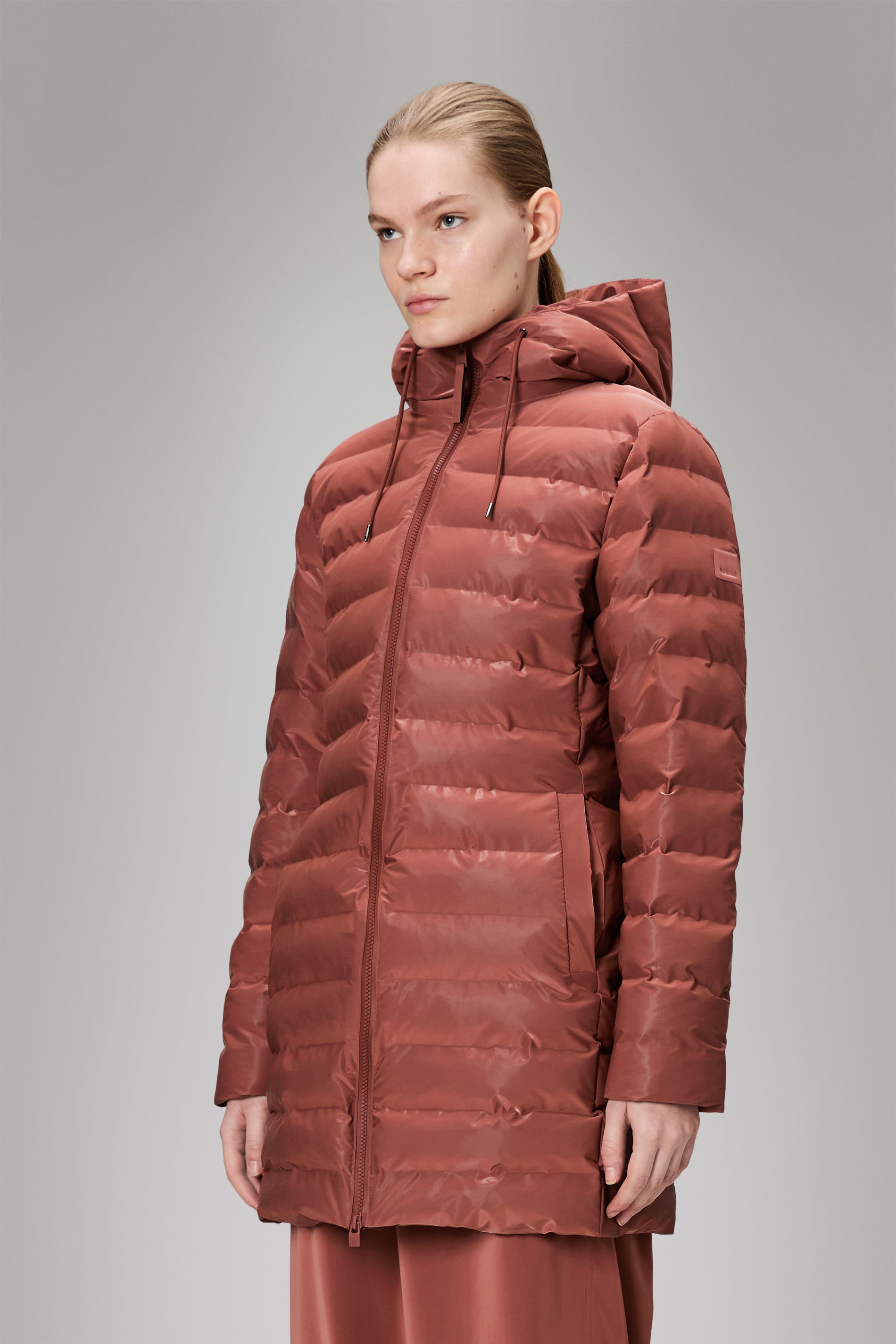 Lohja Long Puffer Curve Jacket
