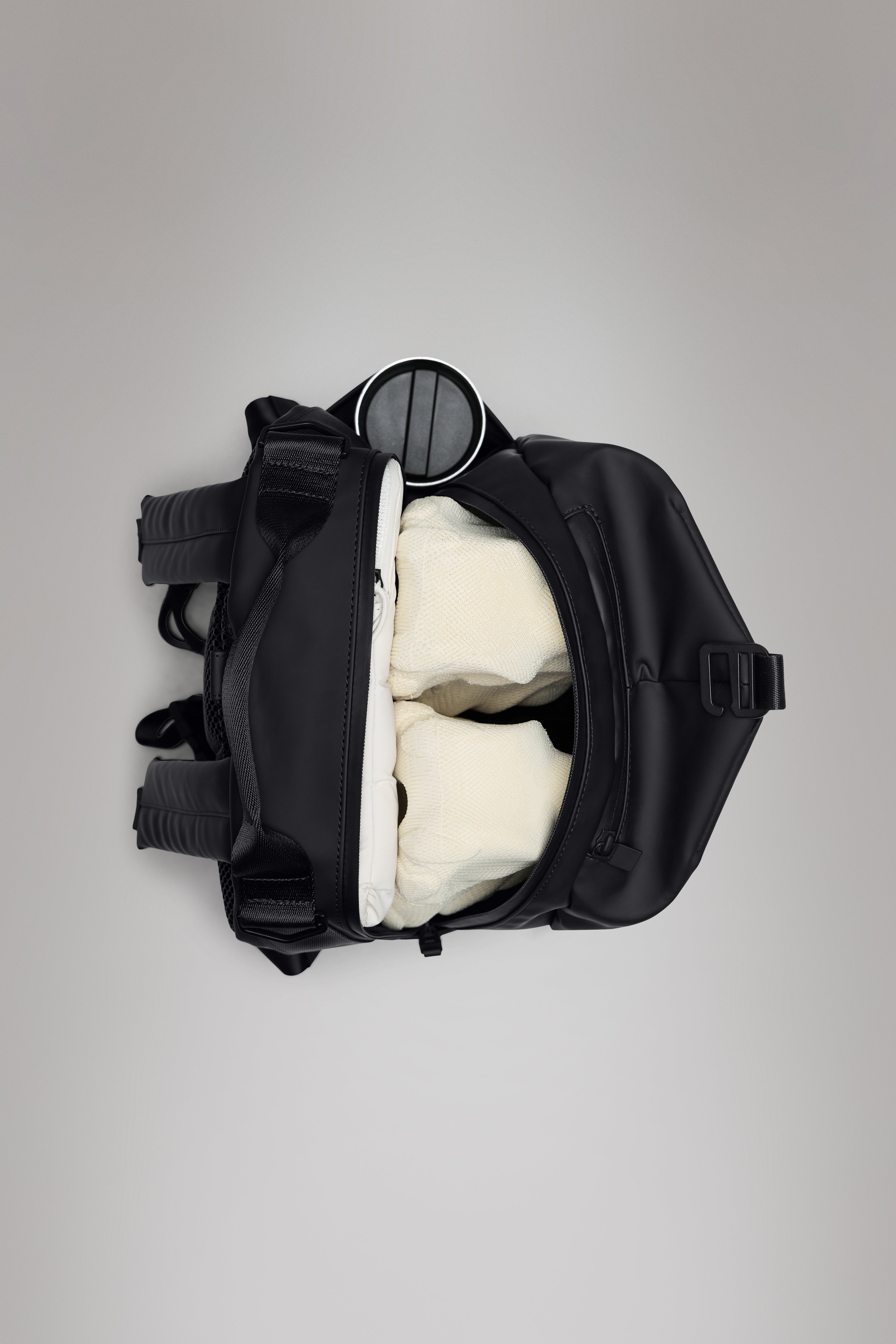 RAINS Clip Front Backpack Drift Backpack