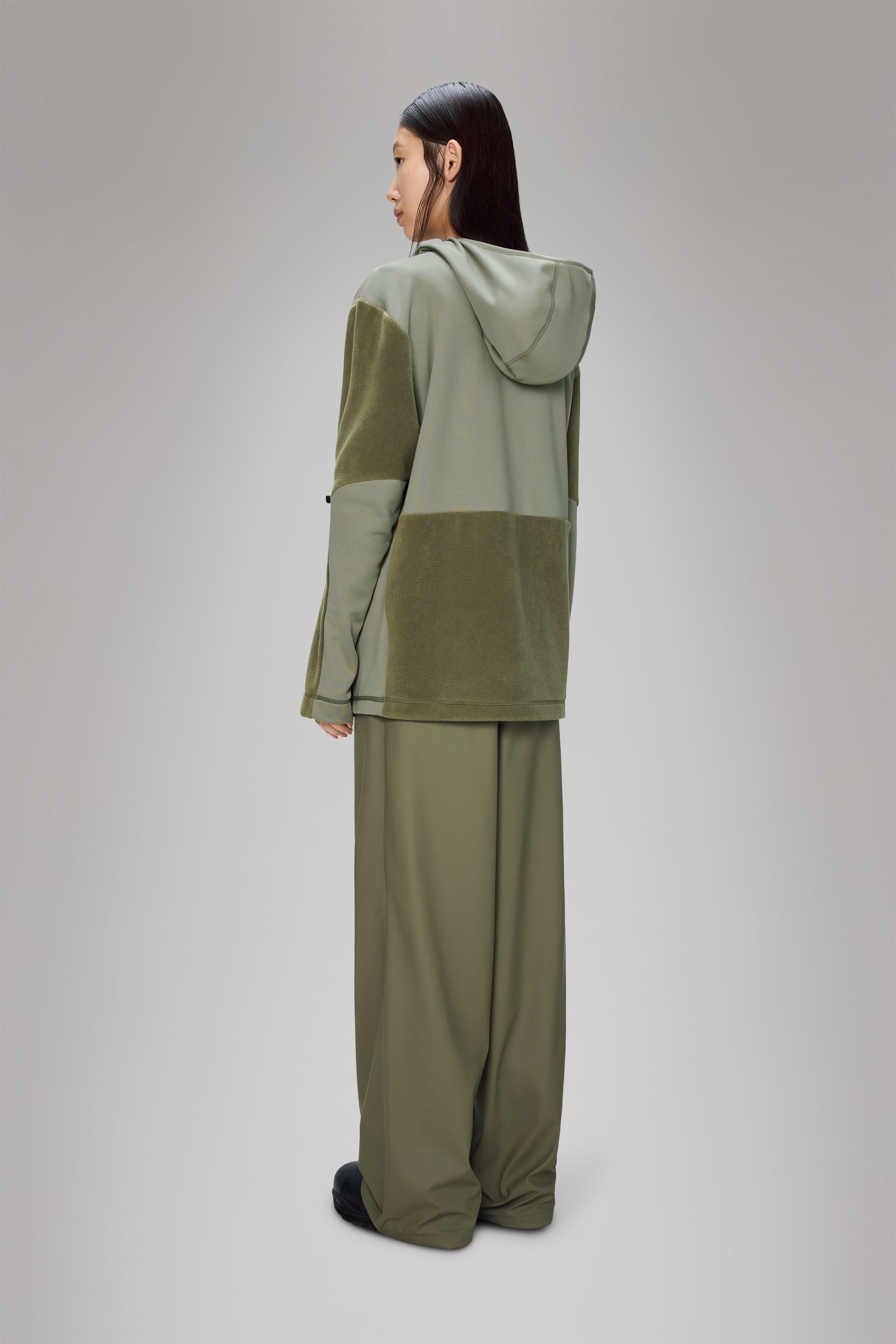 RAINS Sintra Fleece Reverse Jacket Marsh Jacket