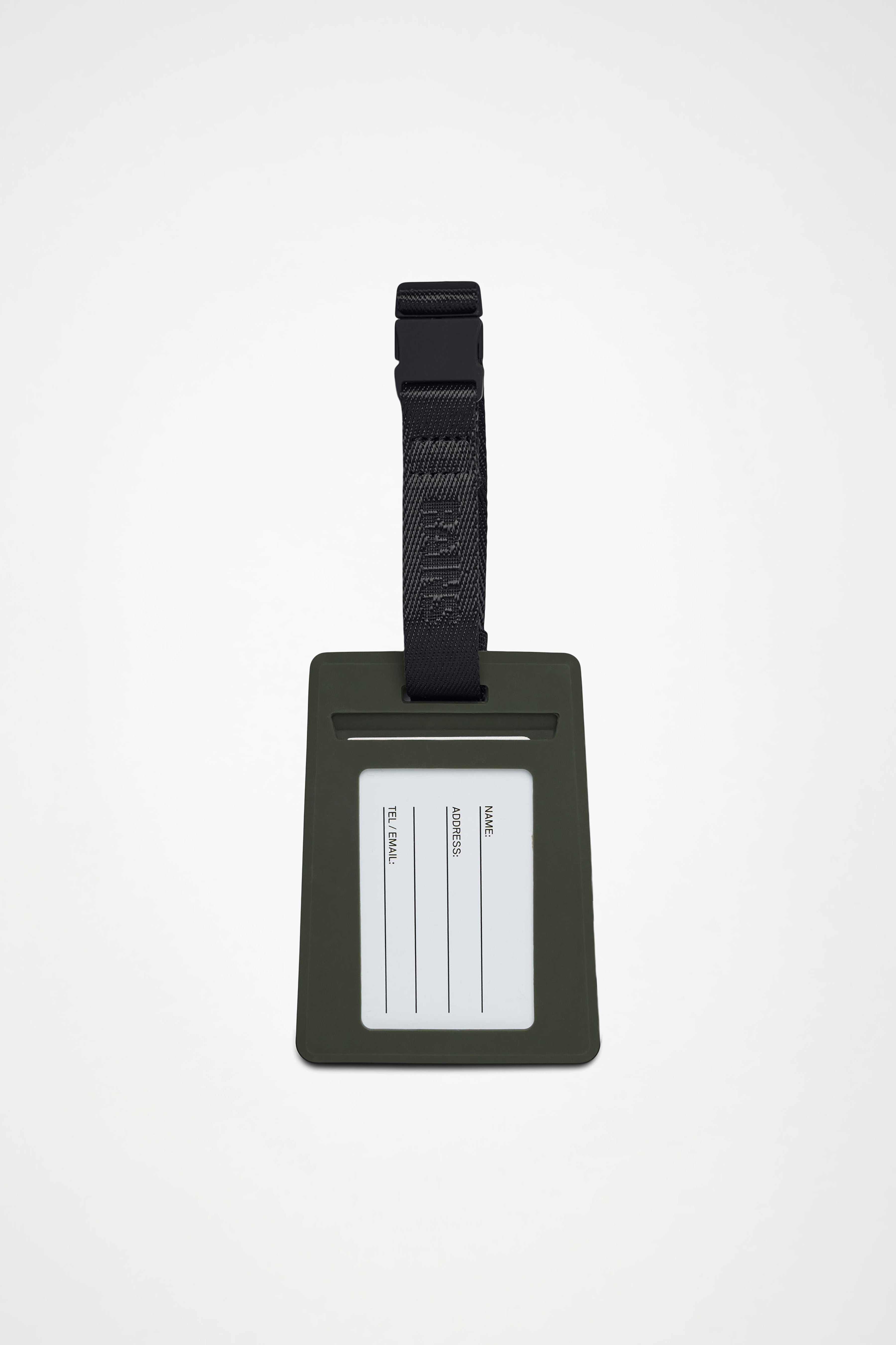 RAINS Travel Tag Green Travel Tag