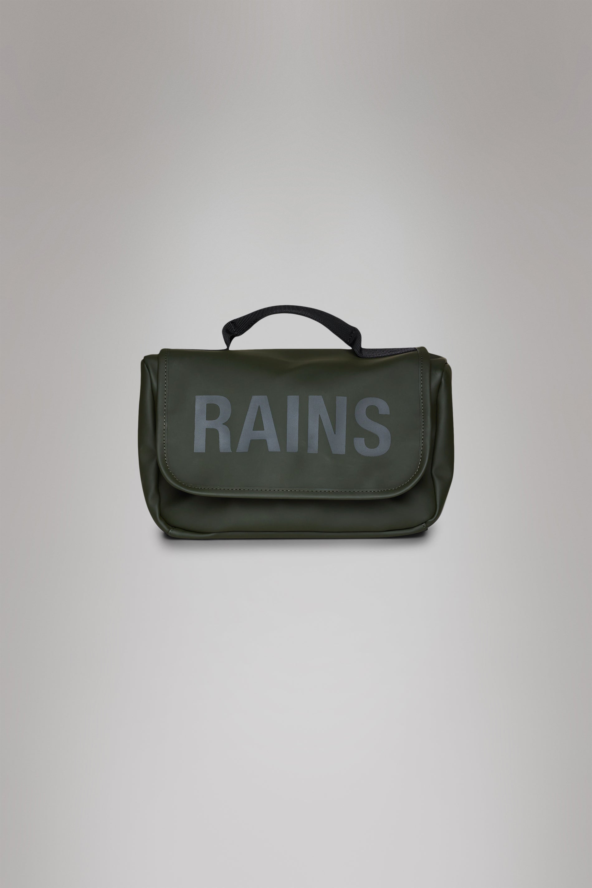 RAINS Texel Wash Bag Green Wash Bag