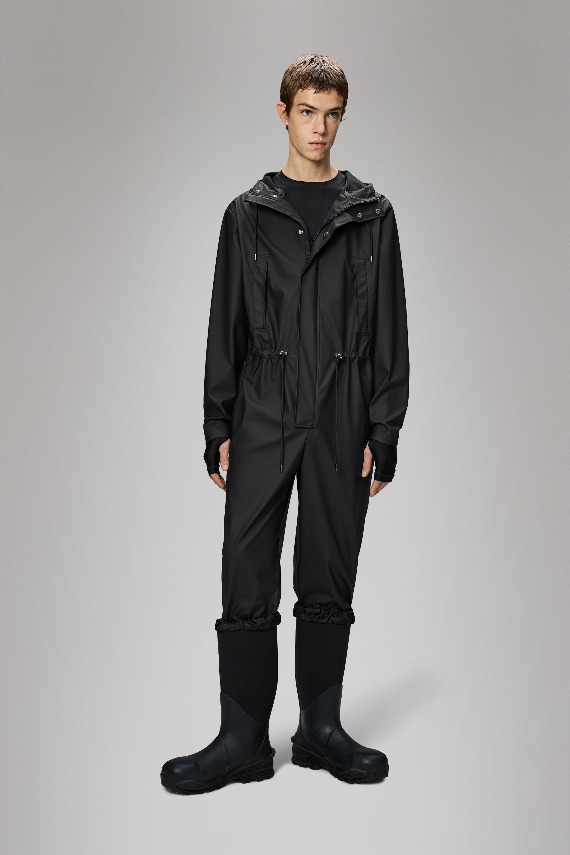 RAINS Jumpsuit Regular Black Jumpsuit