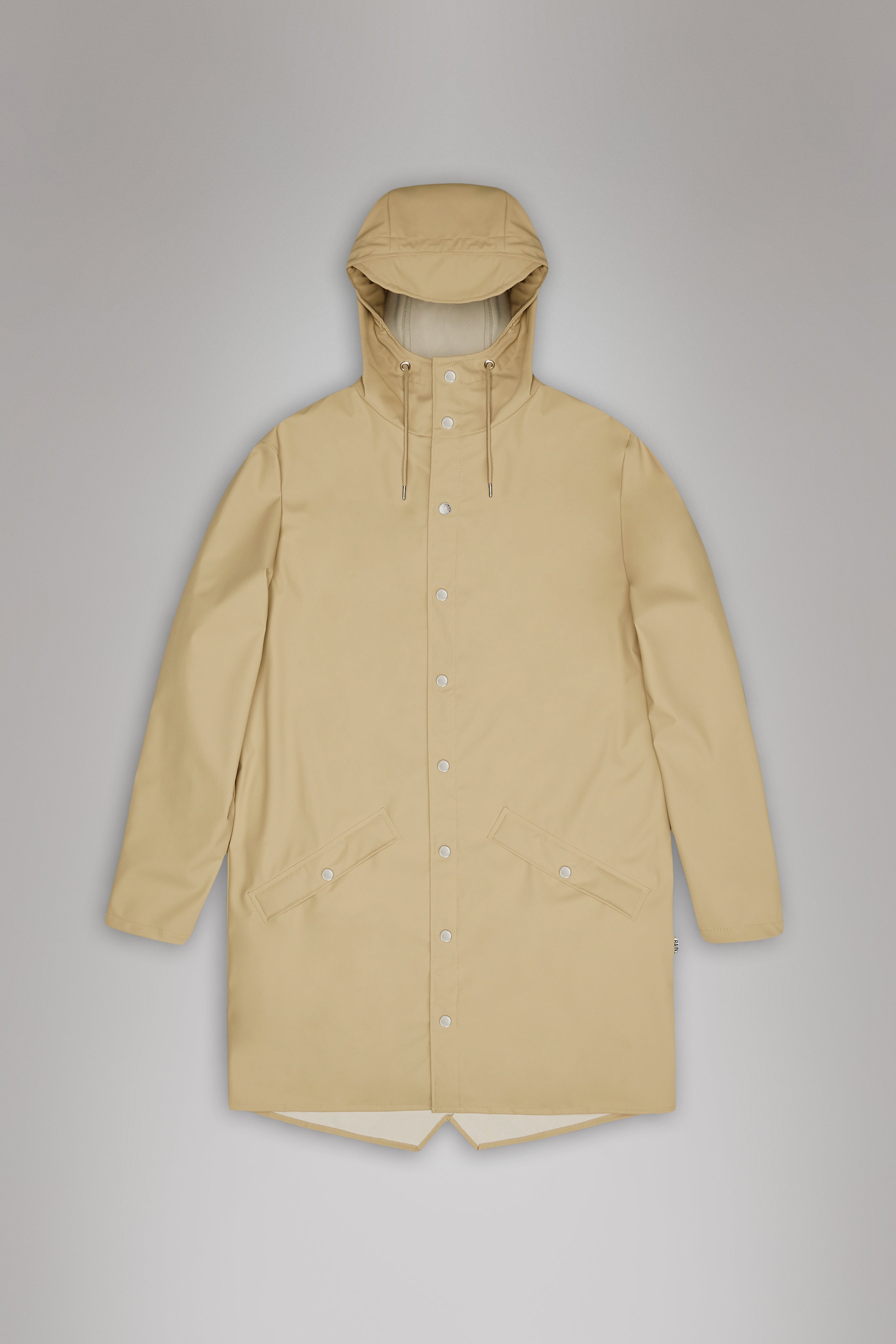 RAINS Long Jacket Sand Jacket