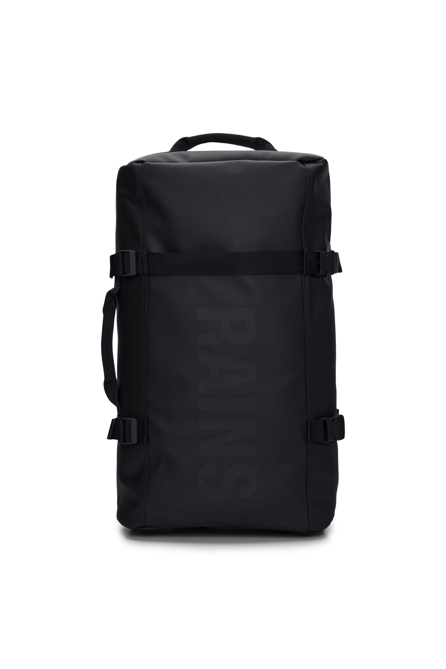 RAINS Texel Check-in Bag Black 62L H66 x D29 x W40 cm Trolley