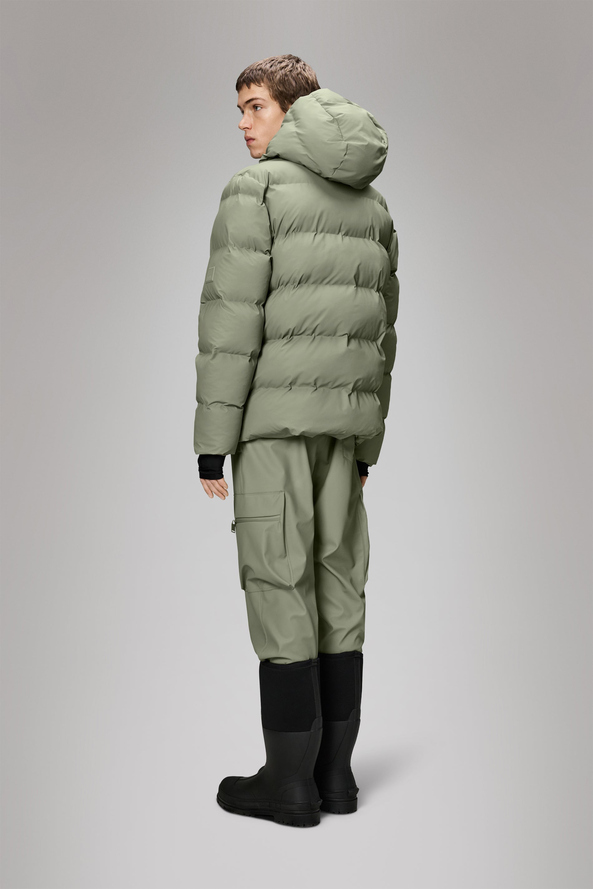 Rains Alta Puffer Jacket Drift Jacket