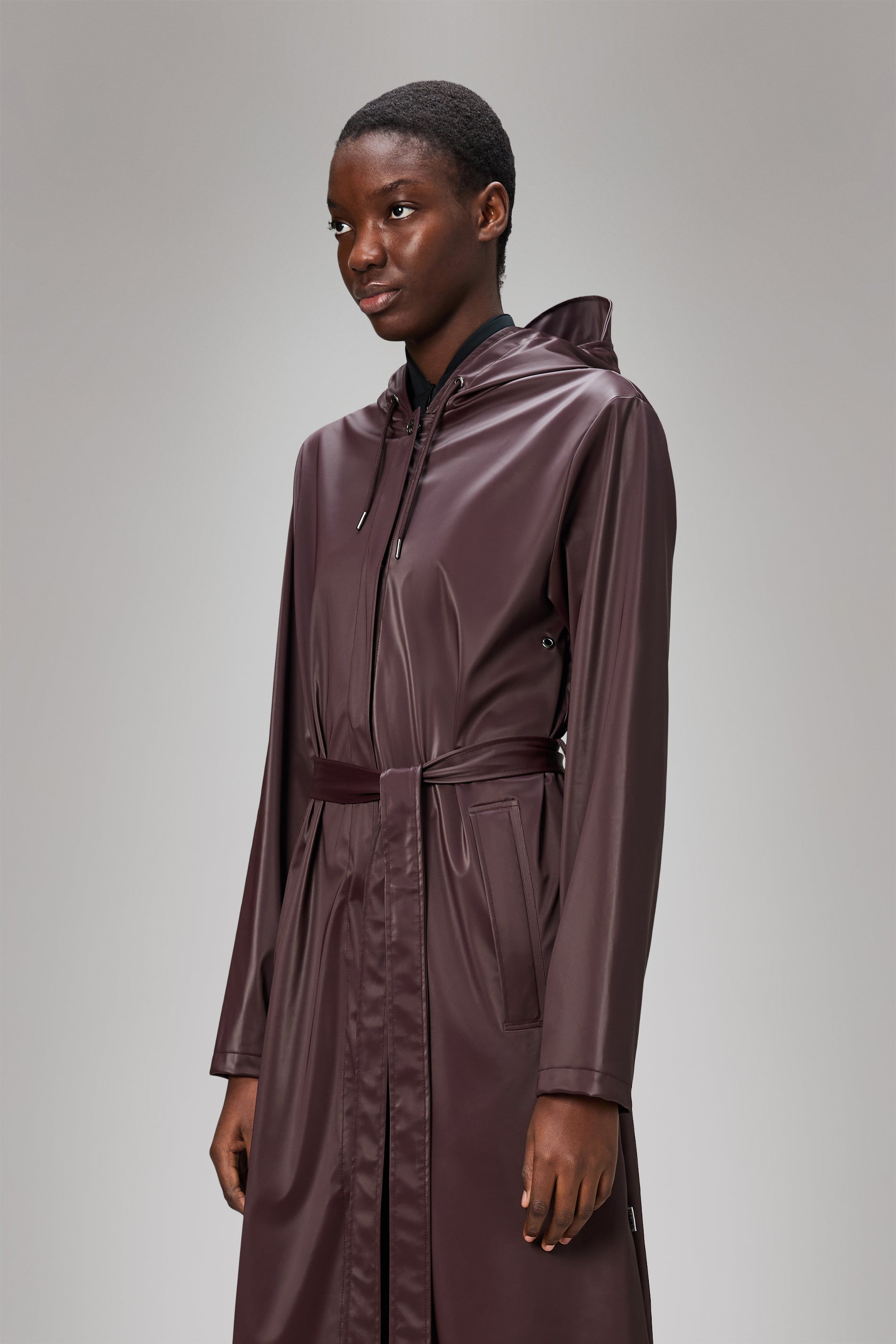 RAINS A-Line Longer W Jacket Depth Jacket