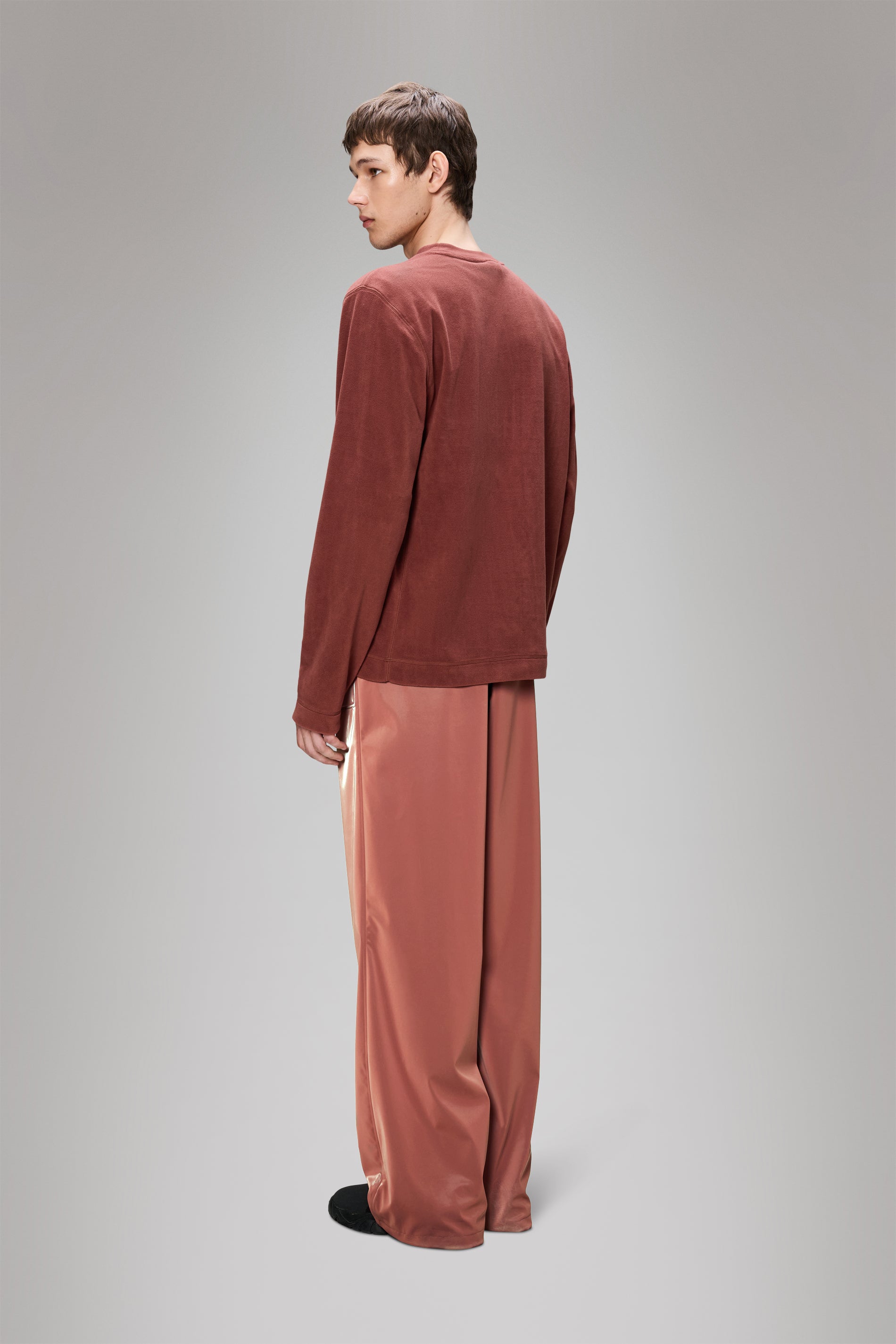 RAINS Addis Fleece Crewneck Honor Long Sleeve