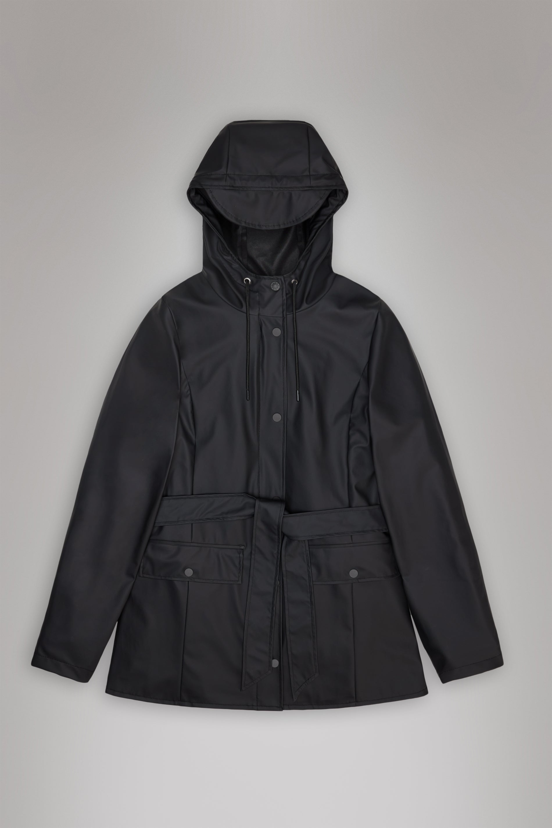 RAINS Curve Jacket Black Jacket
