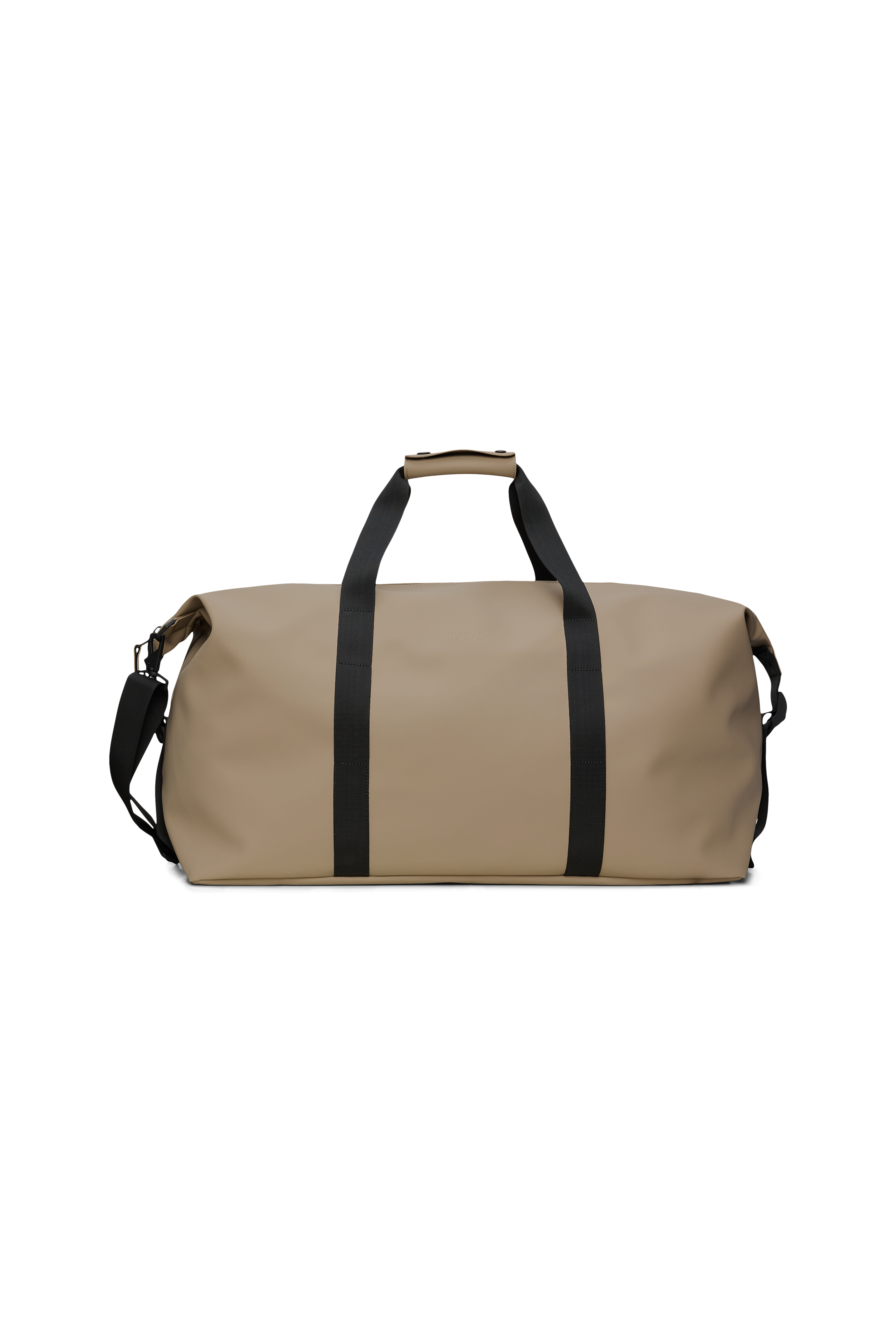 RAINS Hilo Weekend Bag Large Beige 47L H40 x D27 x W70 cm Weekender