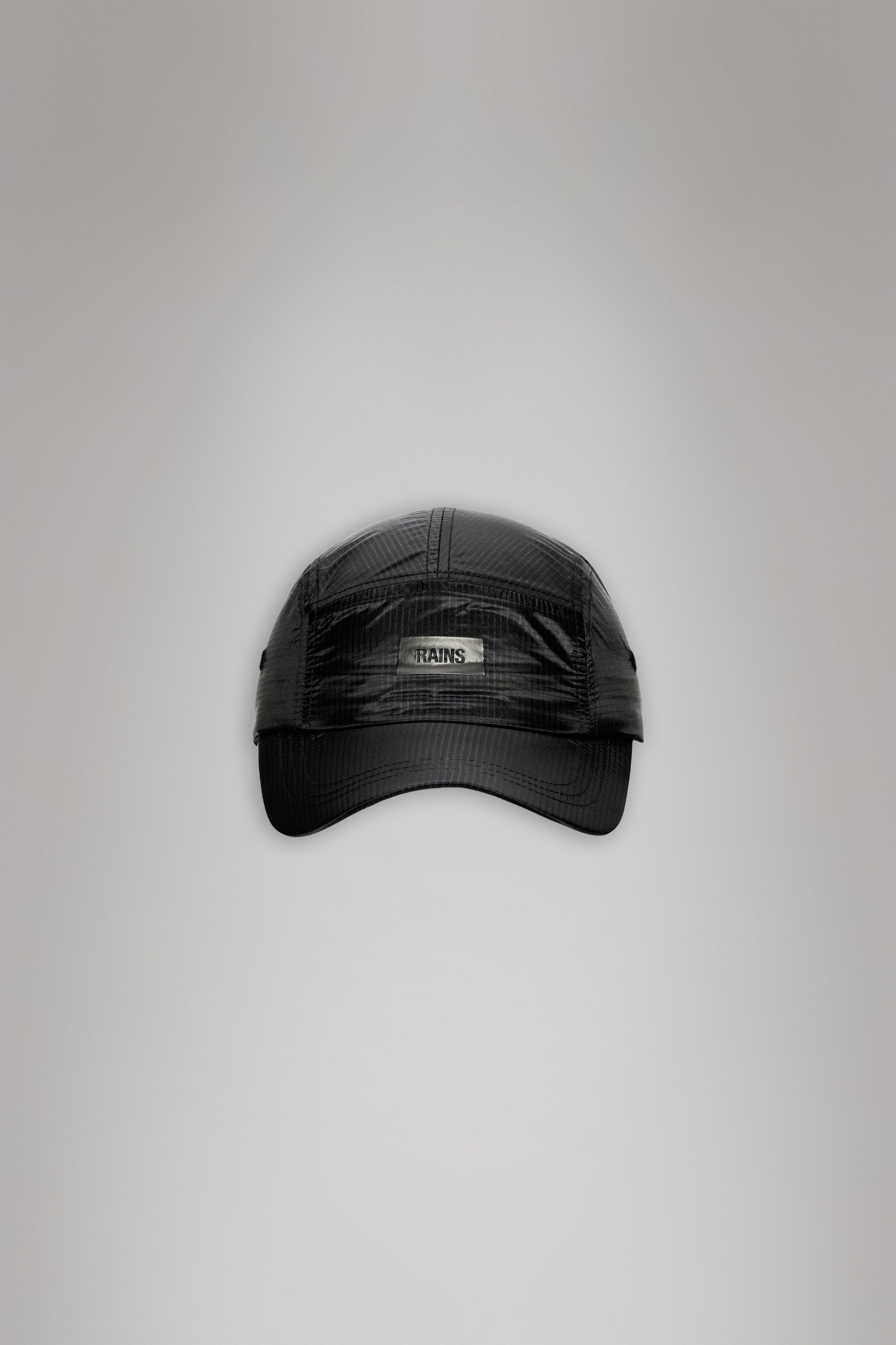 Rains® 5 Panel Ripstop Cap in Black for £45 | No Custom Duty