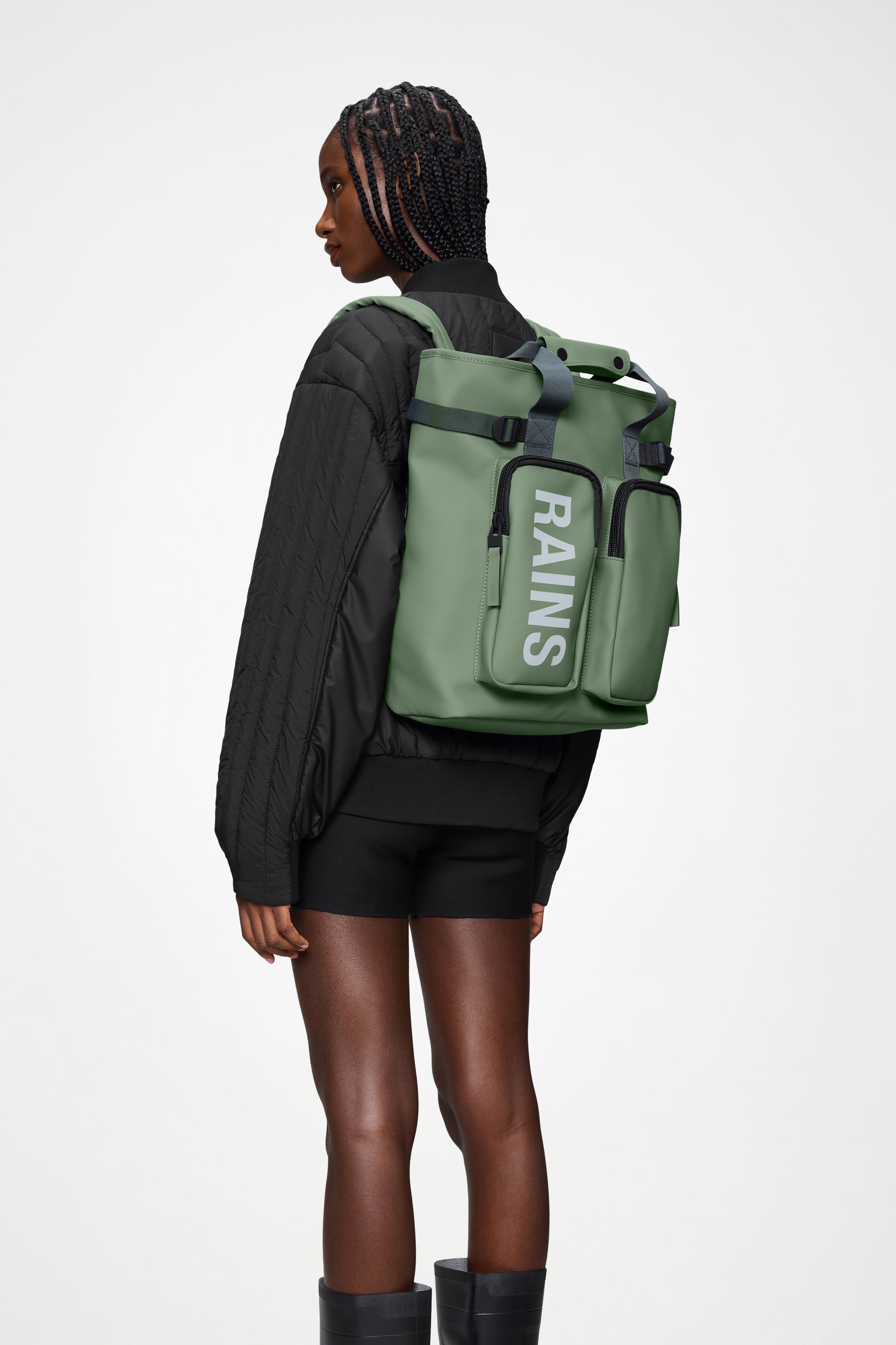 RAINS Texel Tote Backpack Well 15L H43 x D12.50 x W32 cm Backpack