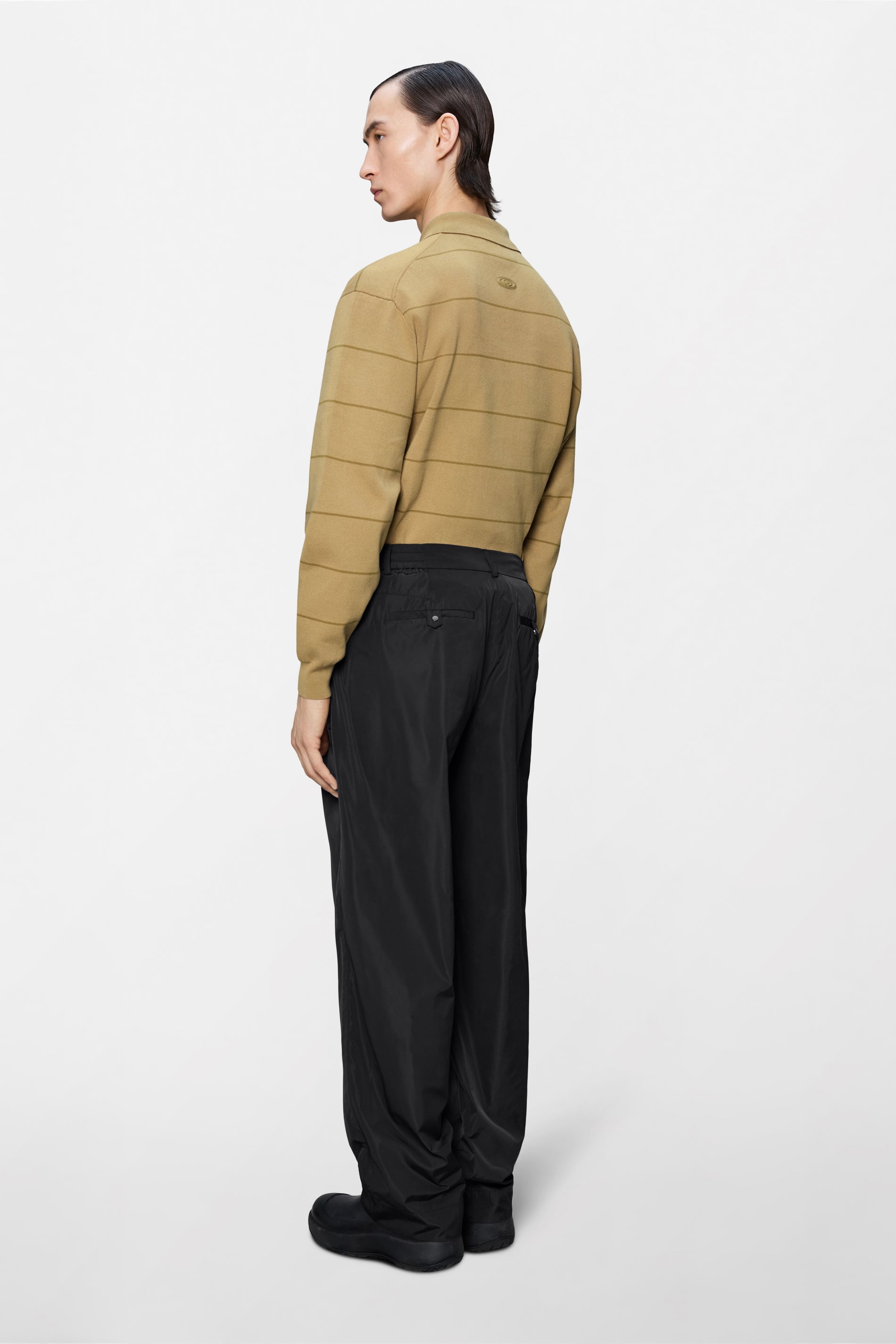 RAINS Relaxed Suit Pants Black Pants