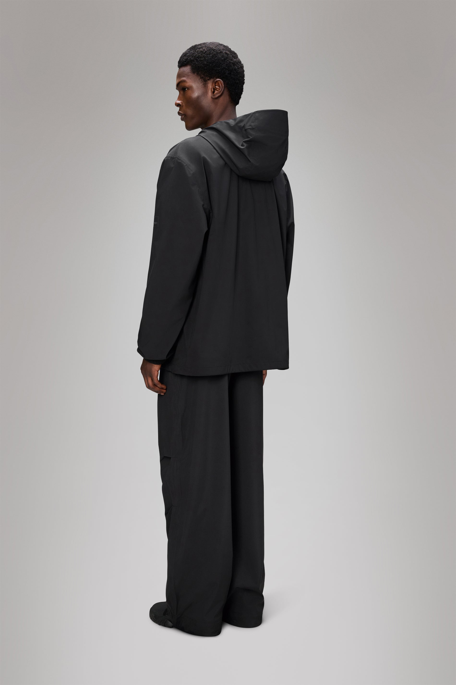 RAINS Suva Hardshell Jacket Black Jacket