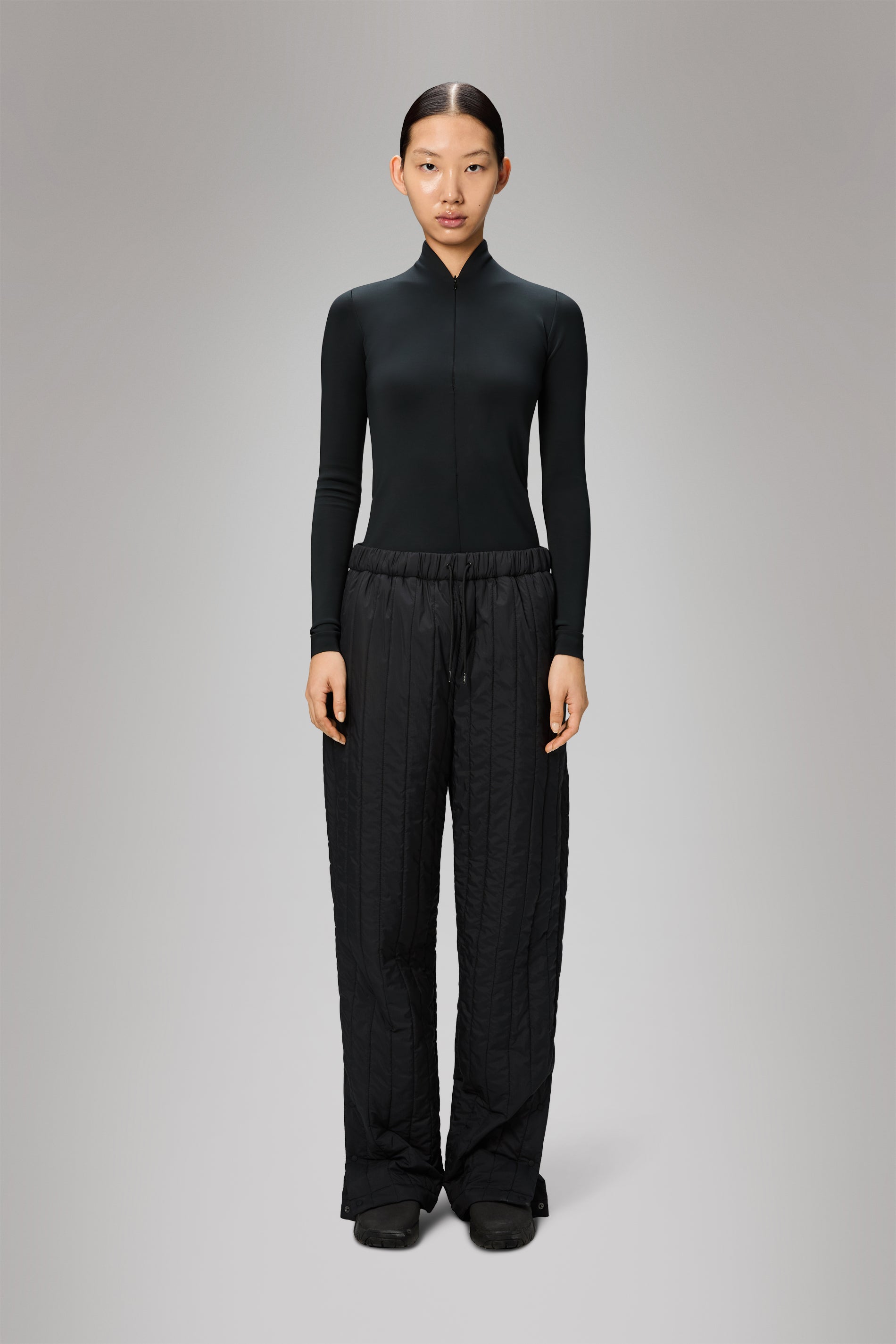 RAINS Banja Liner Pants Regular Black Pants