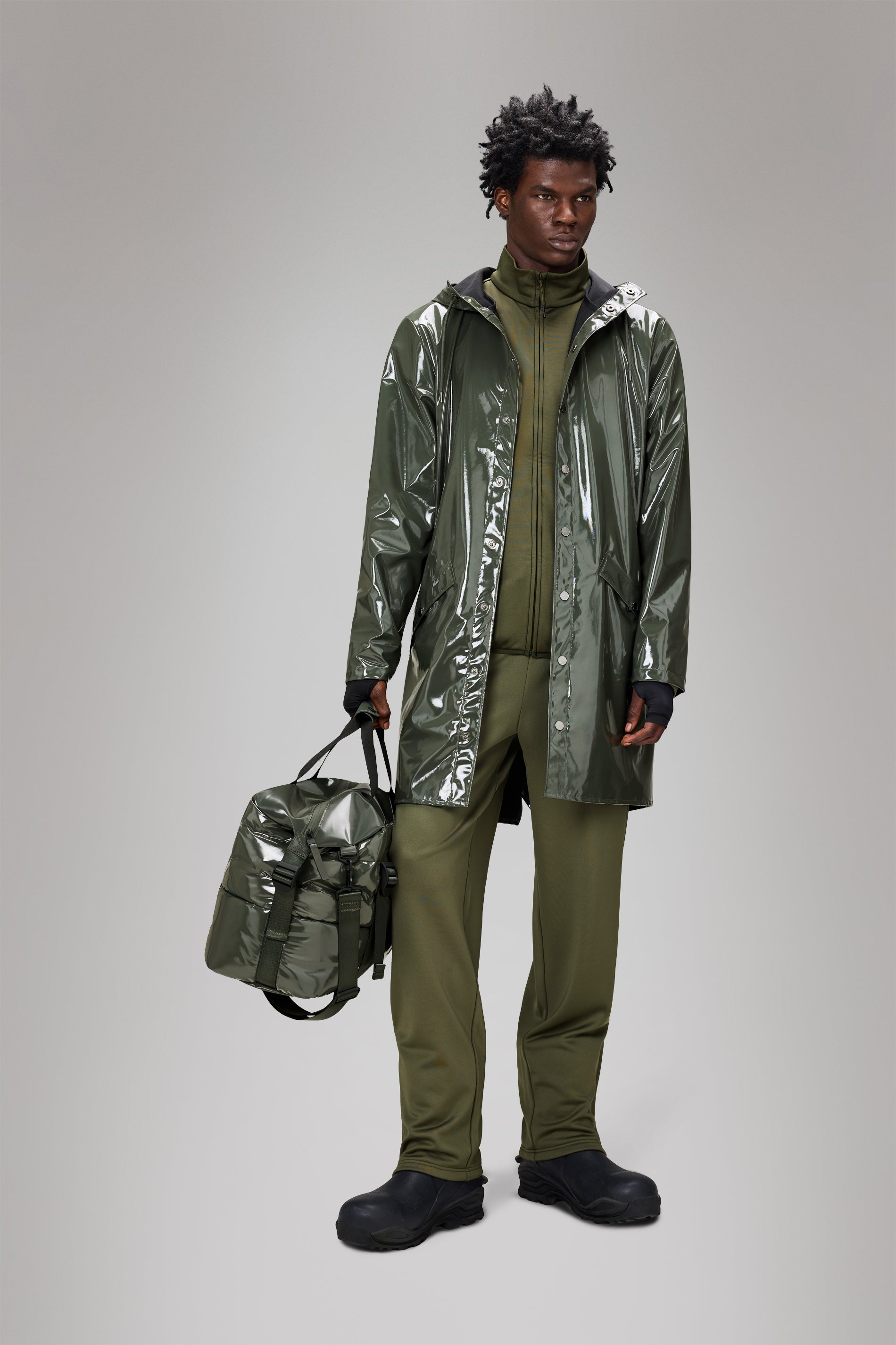 RAINS Long Jacket Swamp Jacket