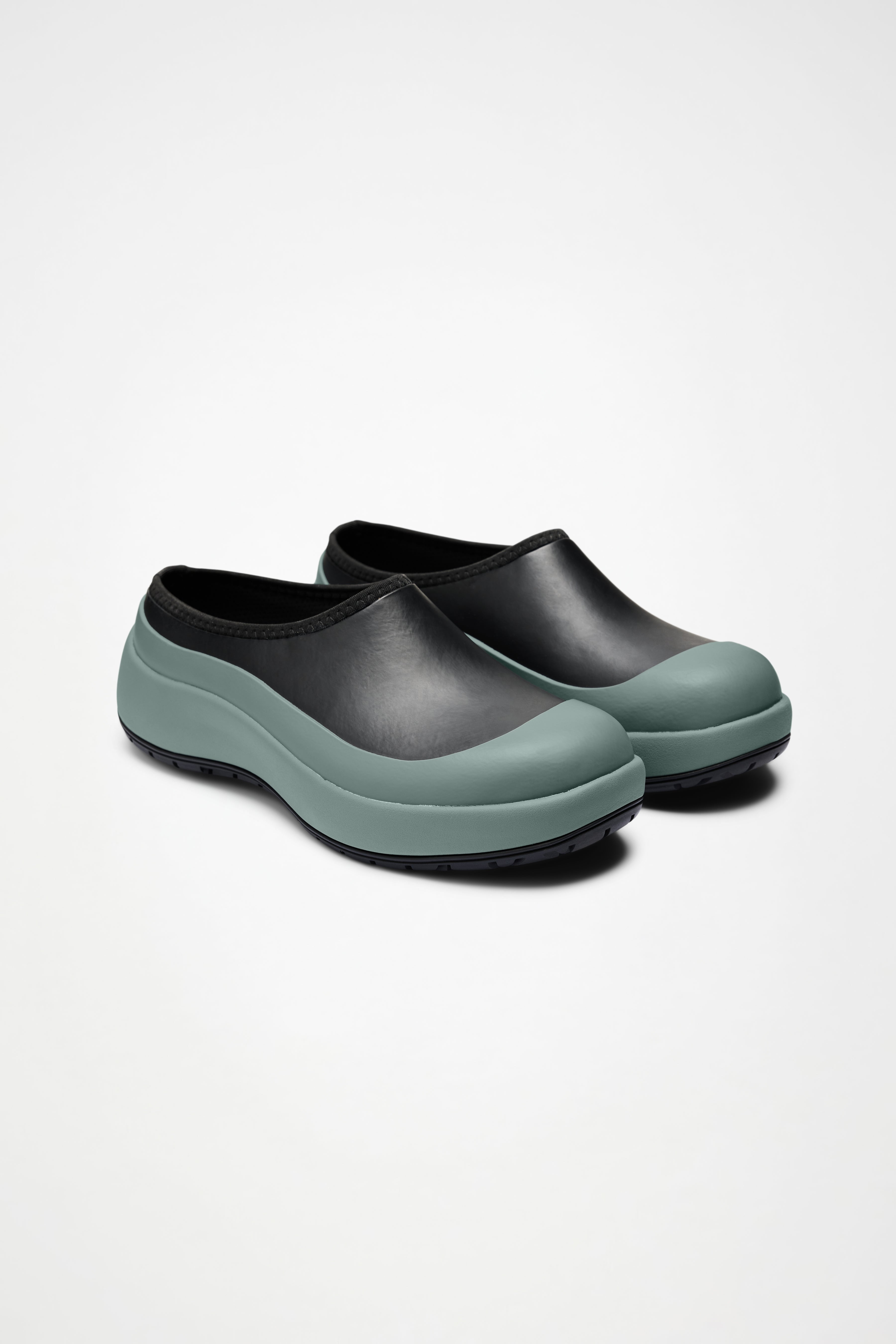 RAINS Mirage Clog M Black / Sage Shoe