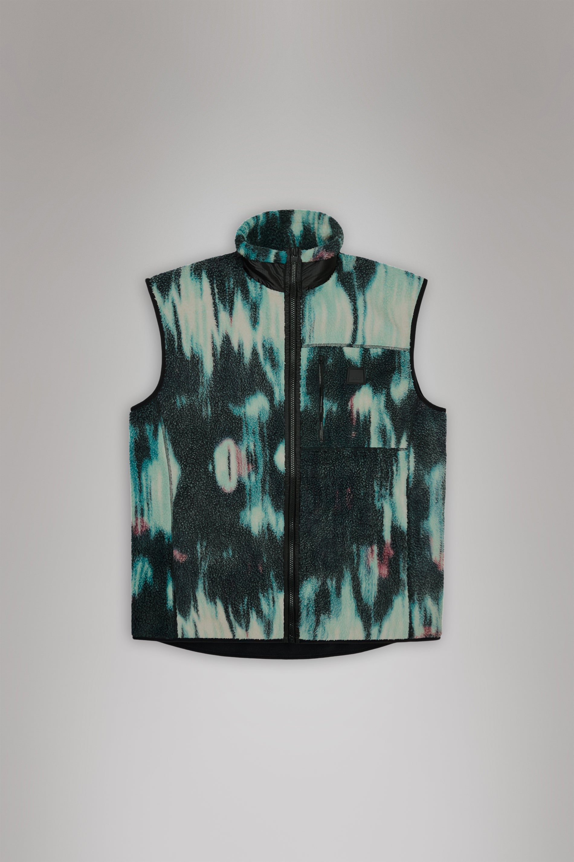 RAINS Yermo Fleece Vest Blur Vest
