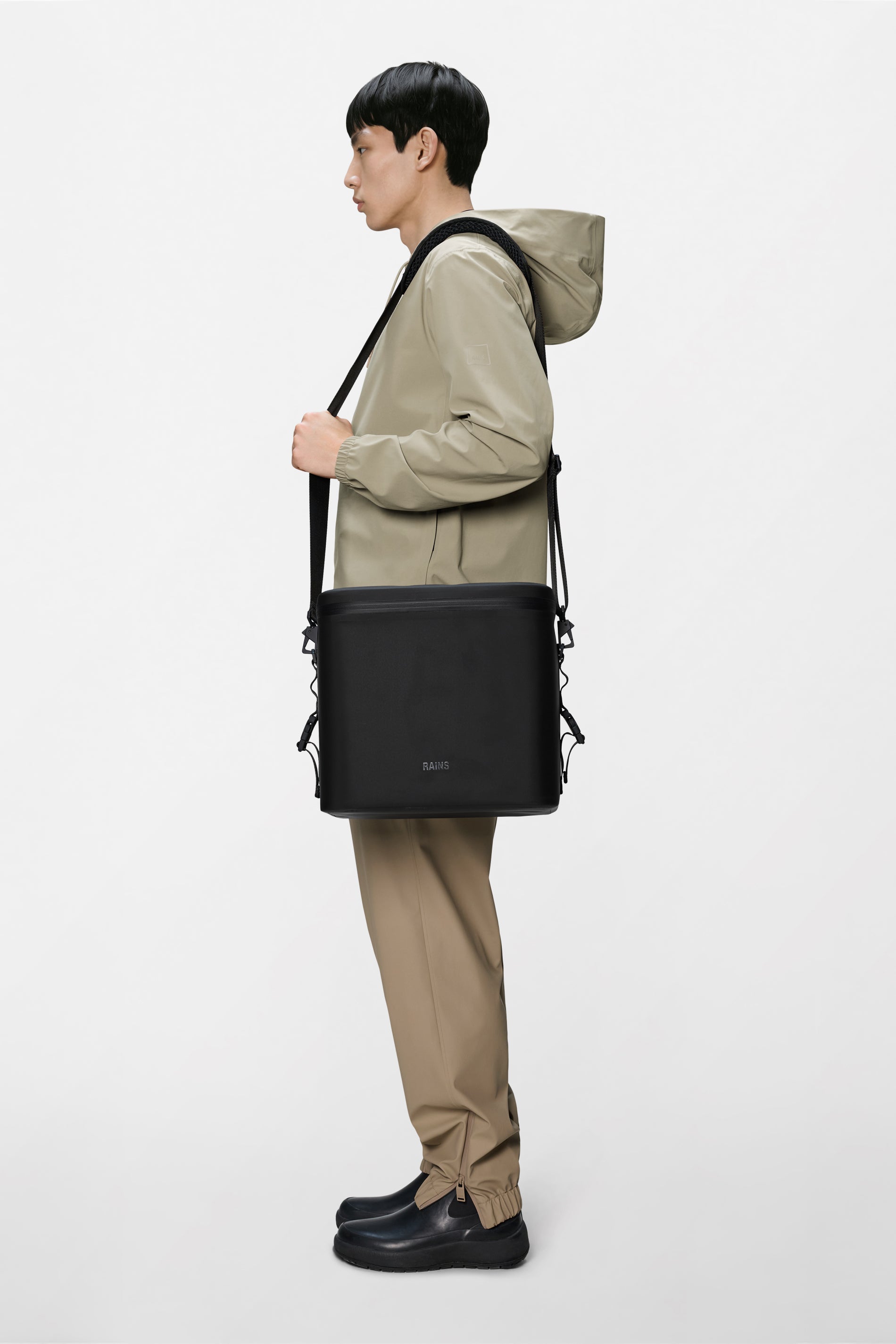RAINS Cooler Bag Black 13L H30 x D26 x W33 cm Coolerbag