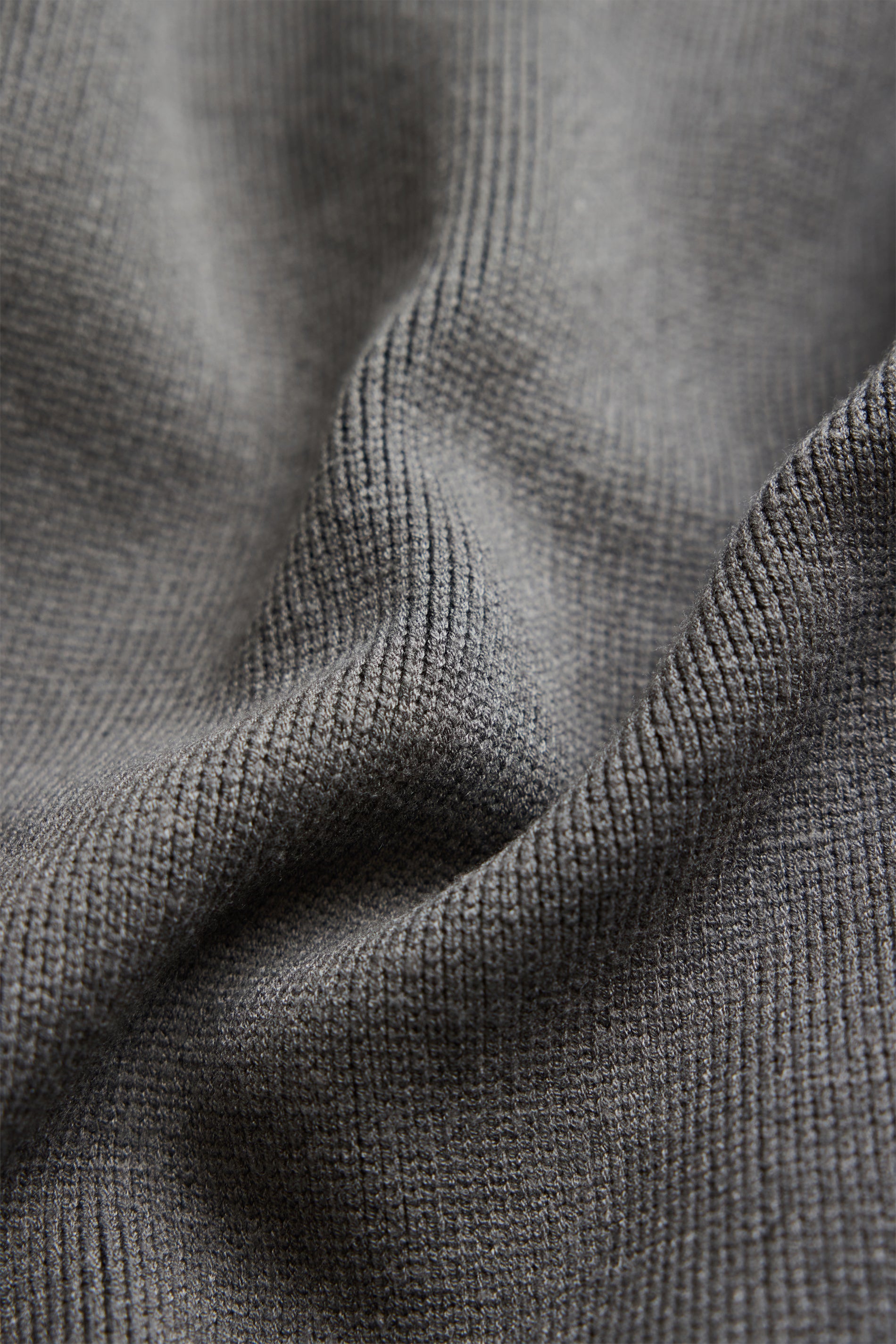 RAINS Sowa Knit Zip Cardigan Grey/Black Long Sleeve