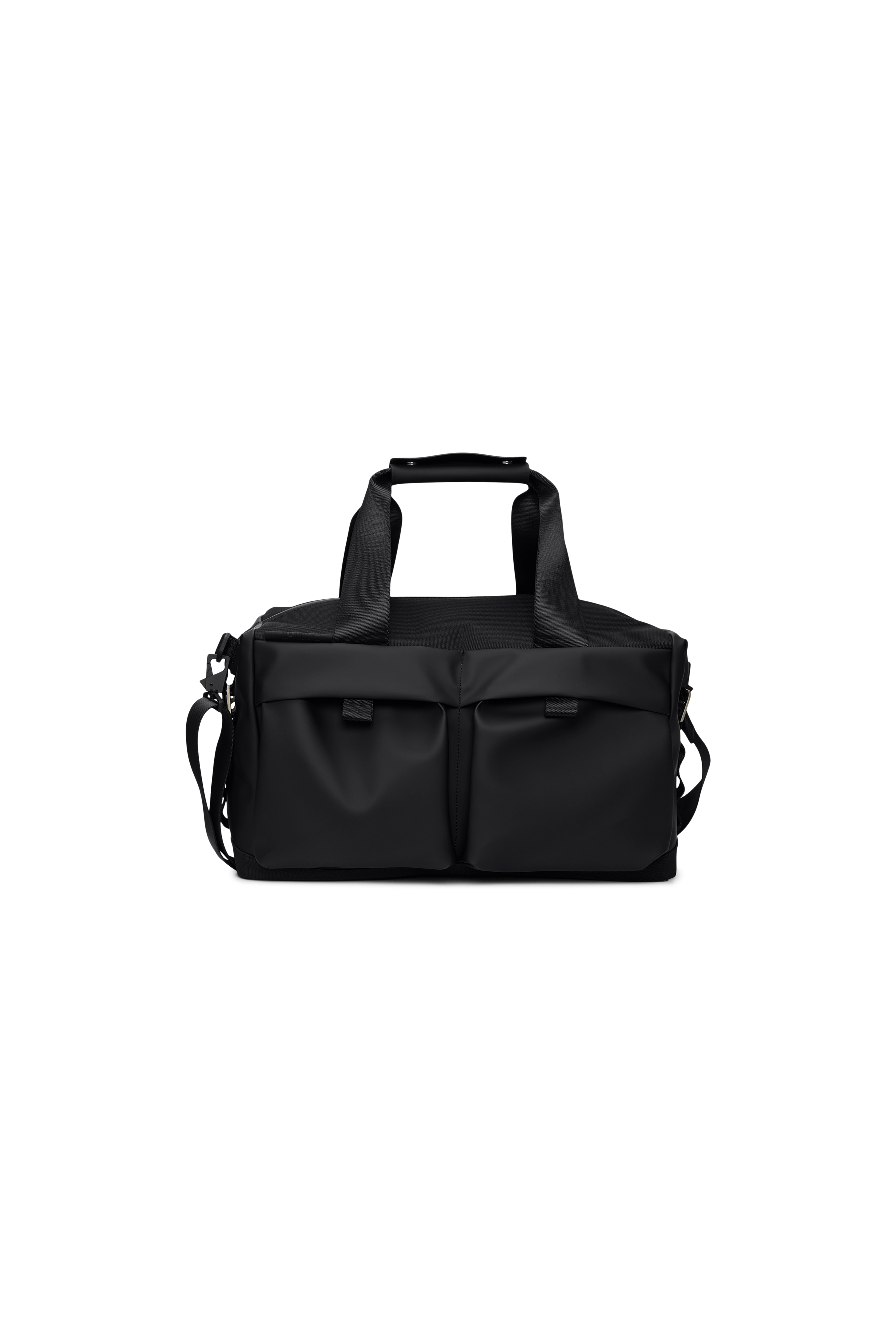 RAINS Otaru Weekend Bag Small Black 23L H30 x D20 x W42 cm Weekender