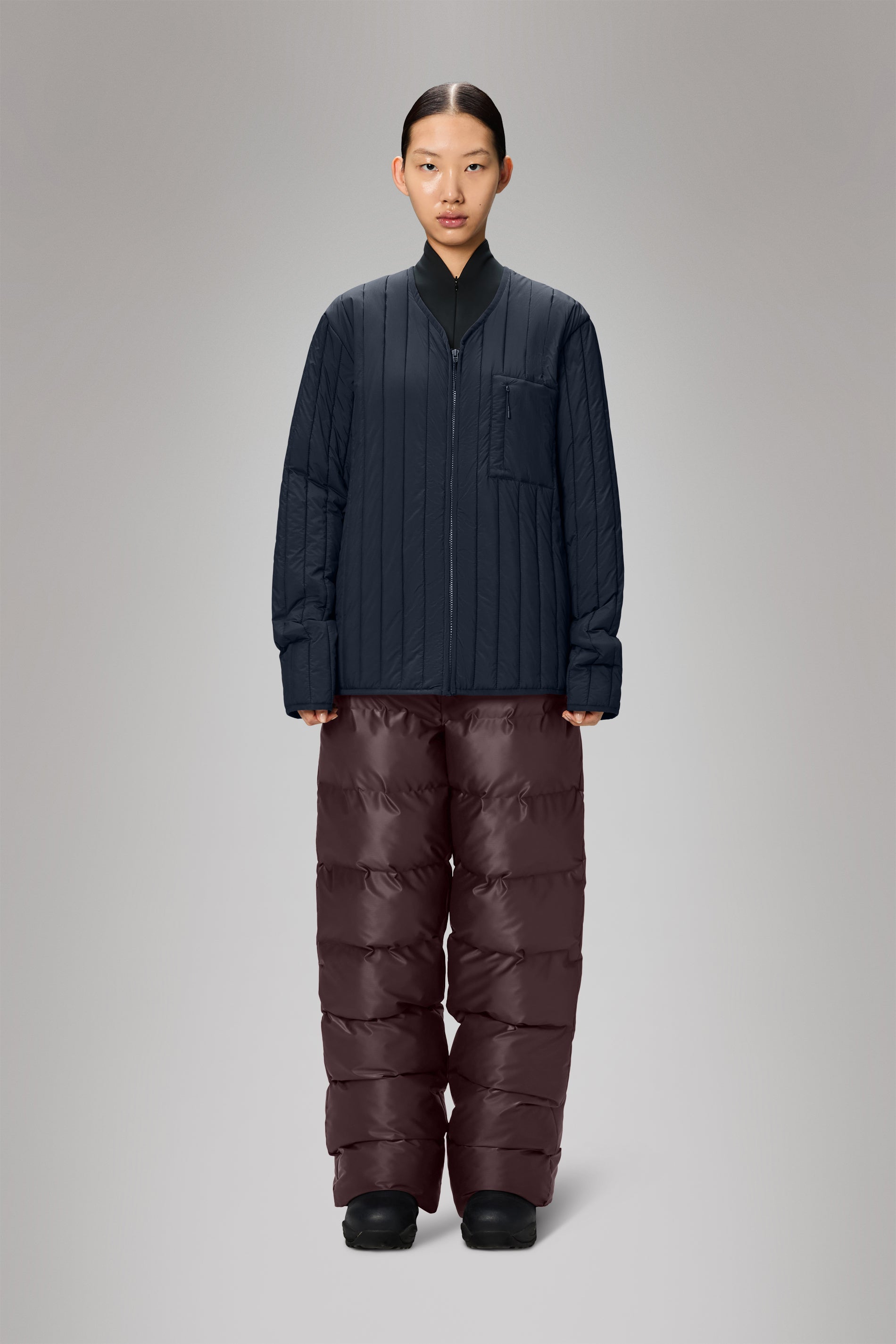 RAINS Banja Liner Jacket Navy Jacket