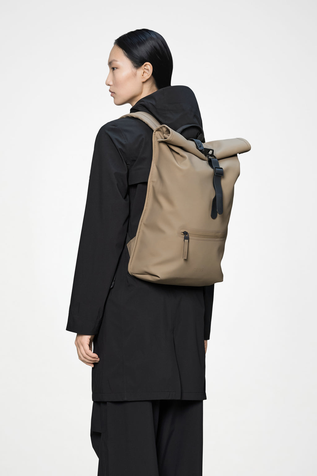 Rains® Rolltop Rucksack in Navy for £109