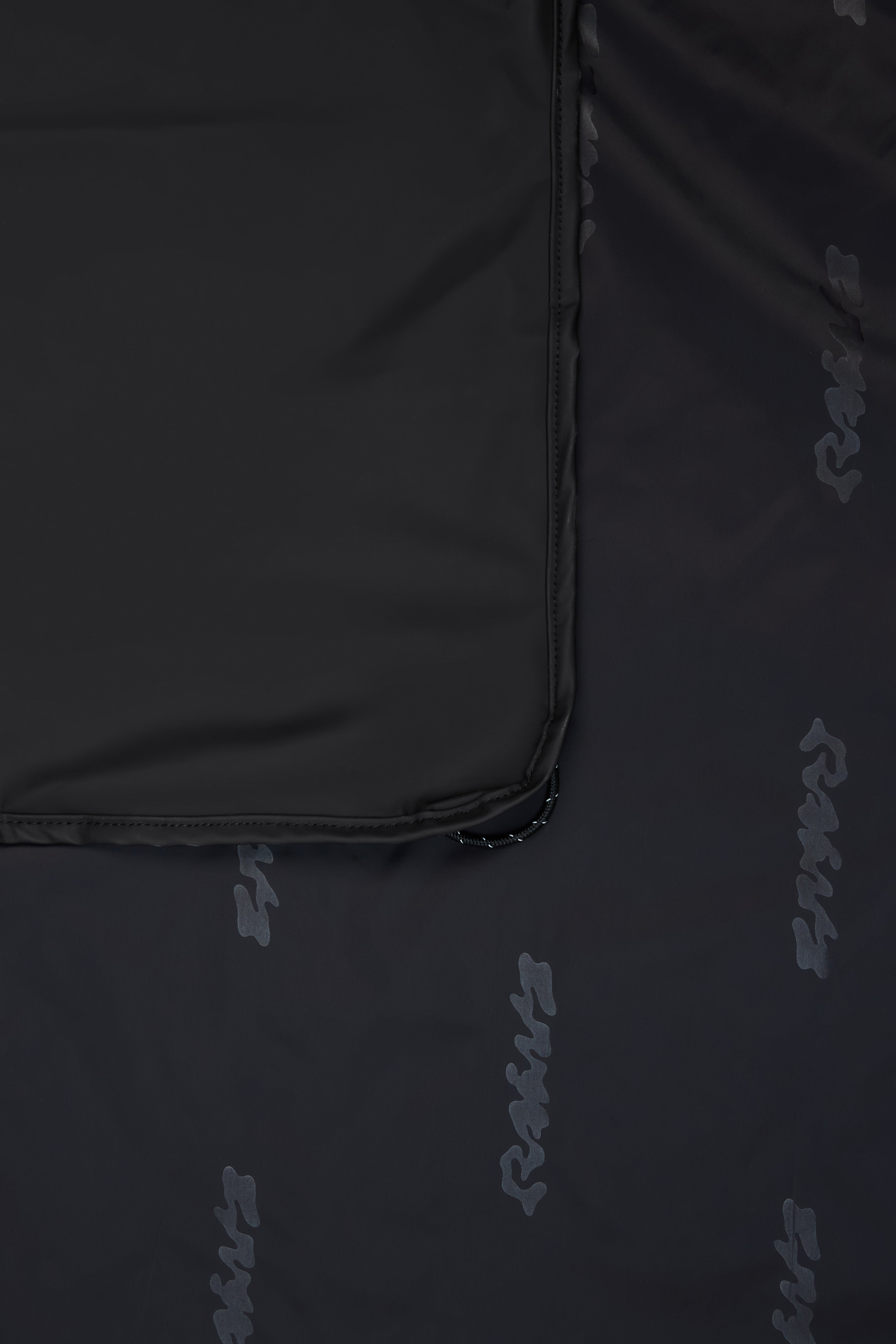 RAINS Picnic Blanket Black Picnic Blanket