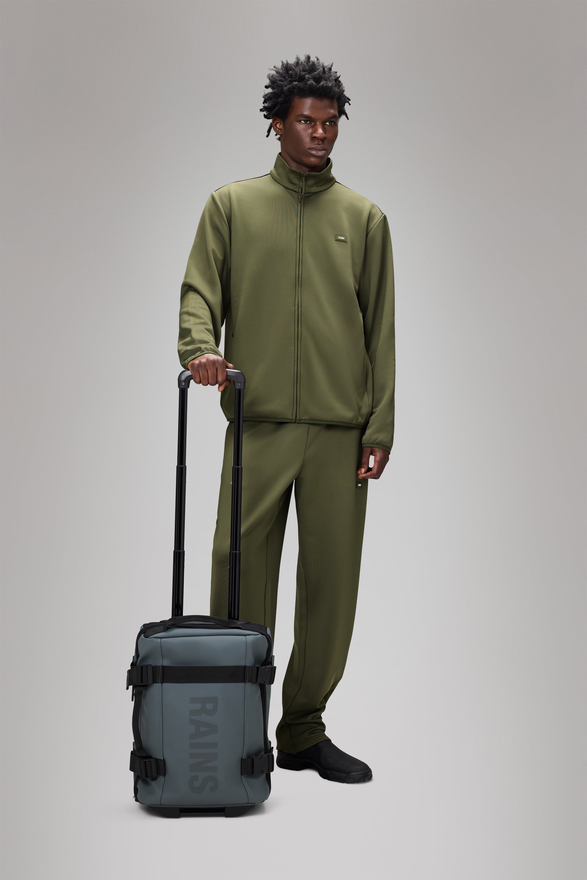 RAINS Texel Cabin Bag Mini Lagoon Trolley