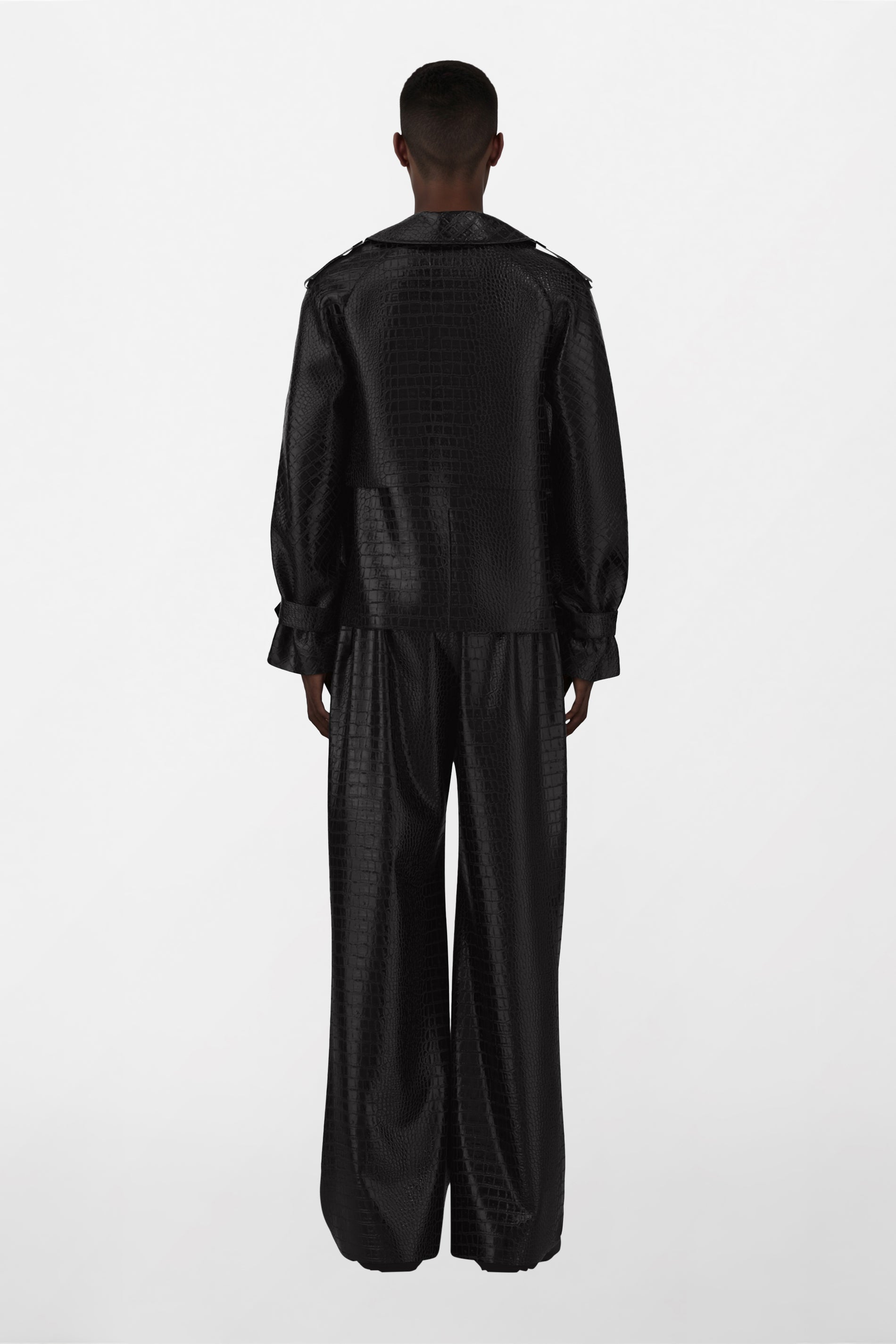 RAINS Short Trench Coat Bite Jacket