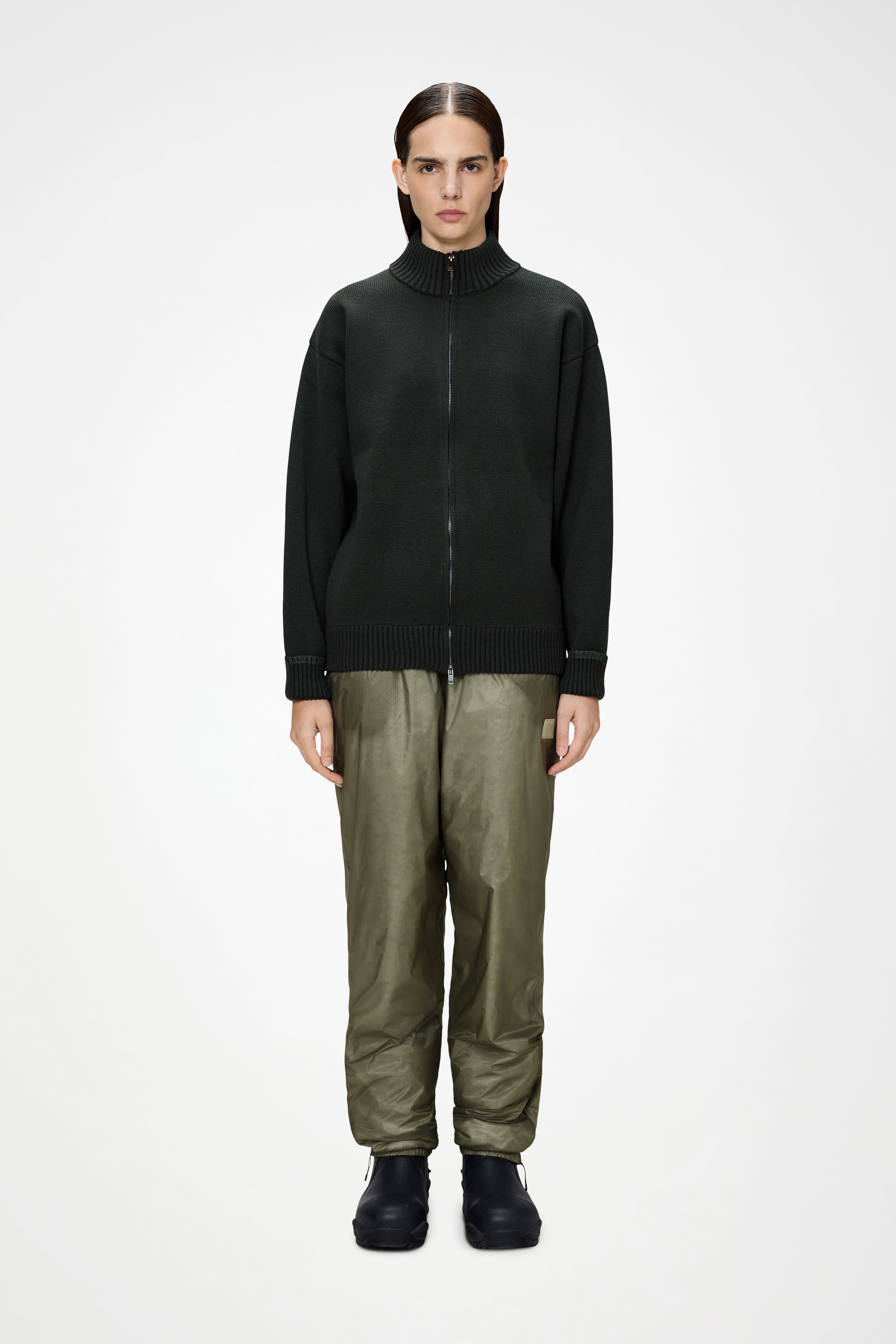 Sowa Knit Zip Cardigan