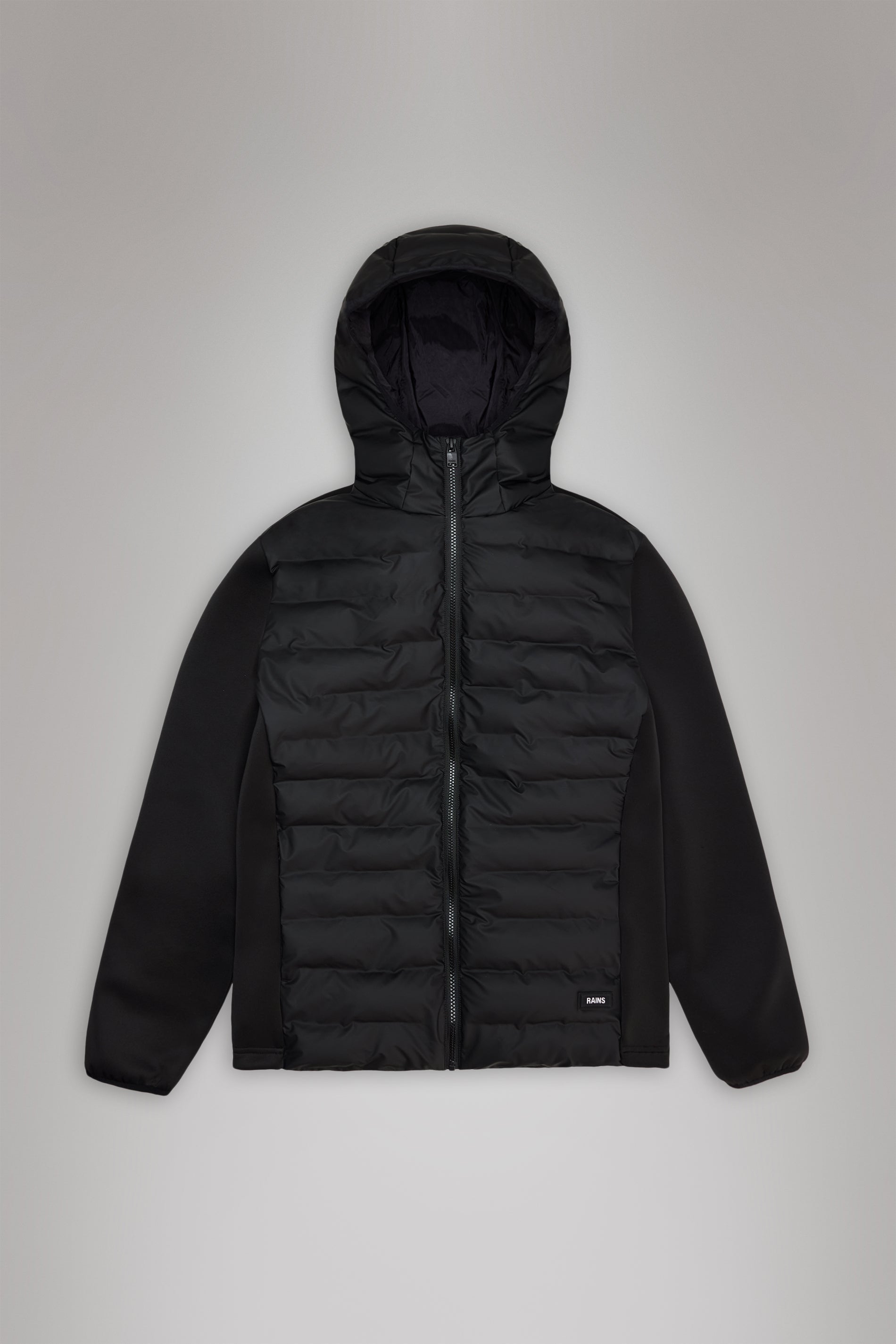 RAINS Safi Fleece Hybrid Jacket Black Jacket
