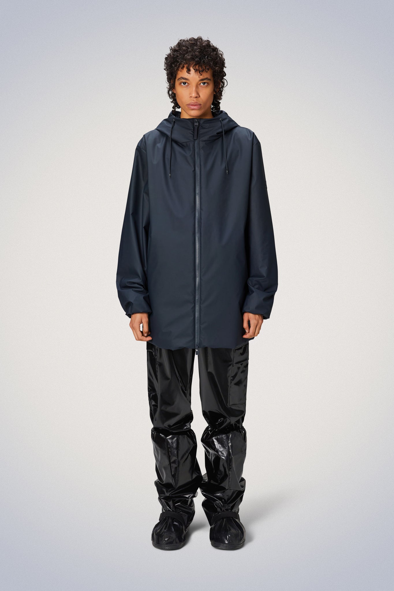 Rains Lohja Long Jacket - Navy product