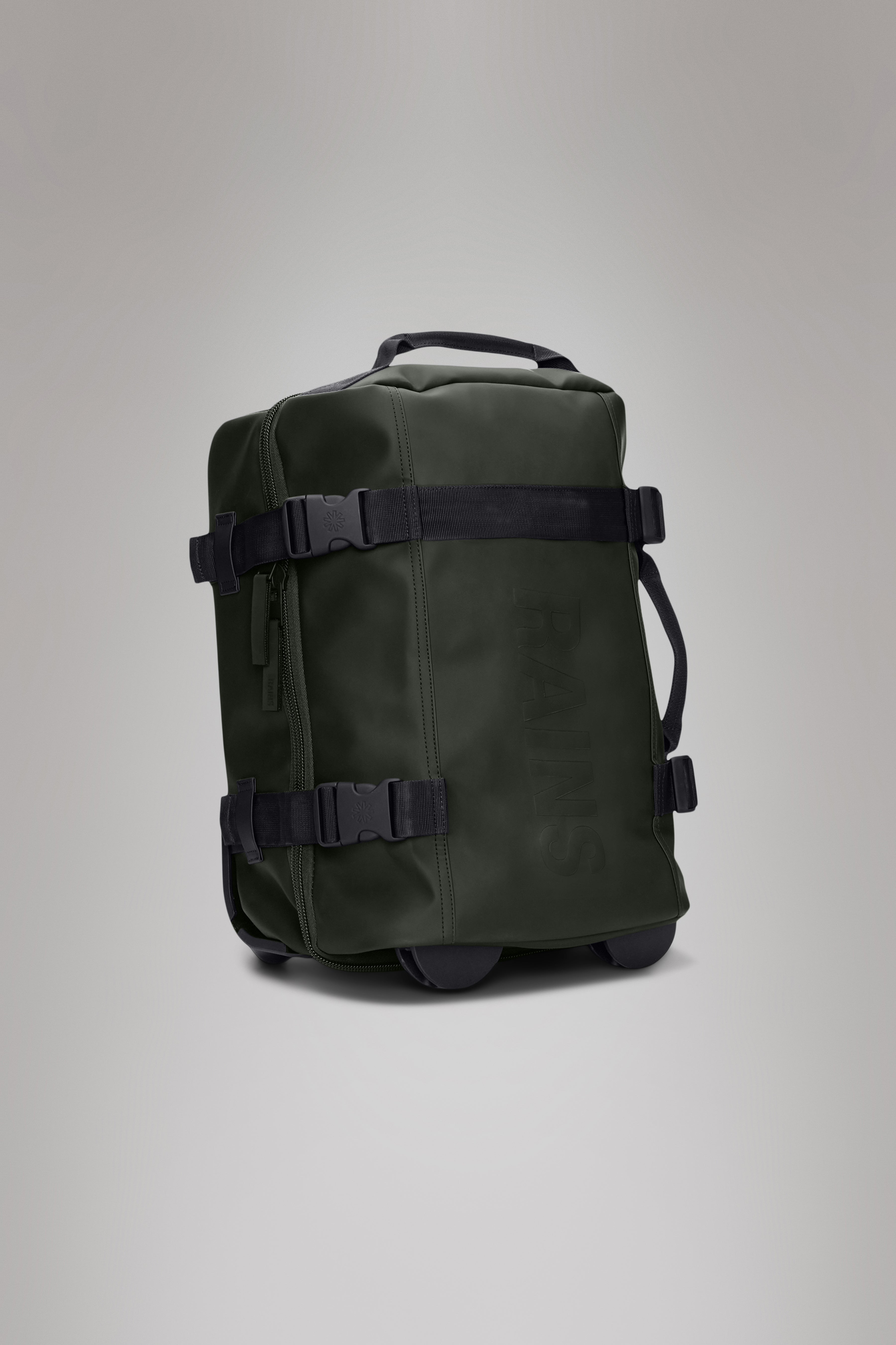 RAINS Texel Cabin Bag Mini Green Trolley