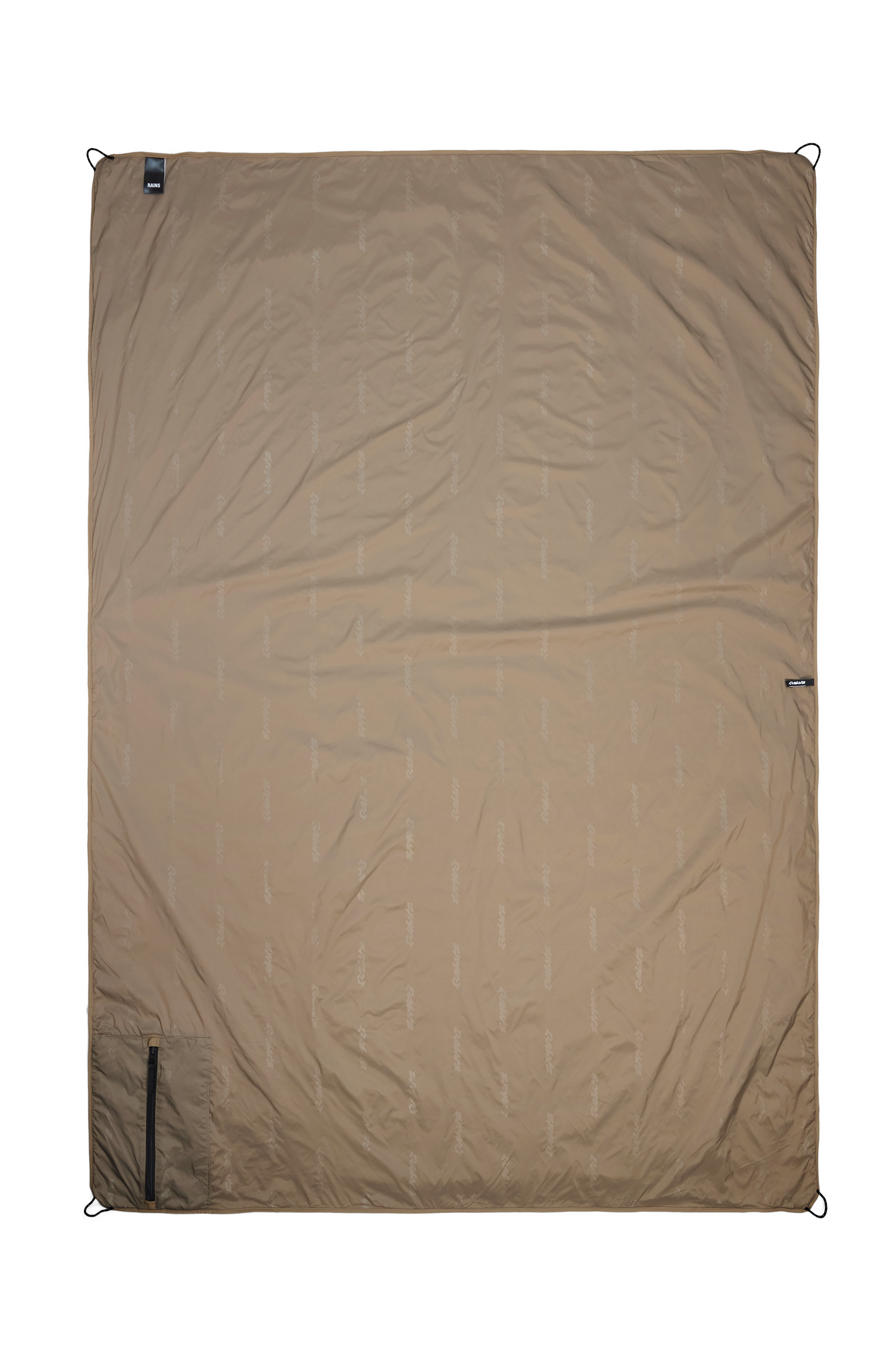 RAINS Picnic Blanket Beige Picnic Blanket