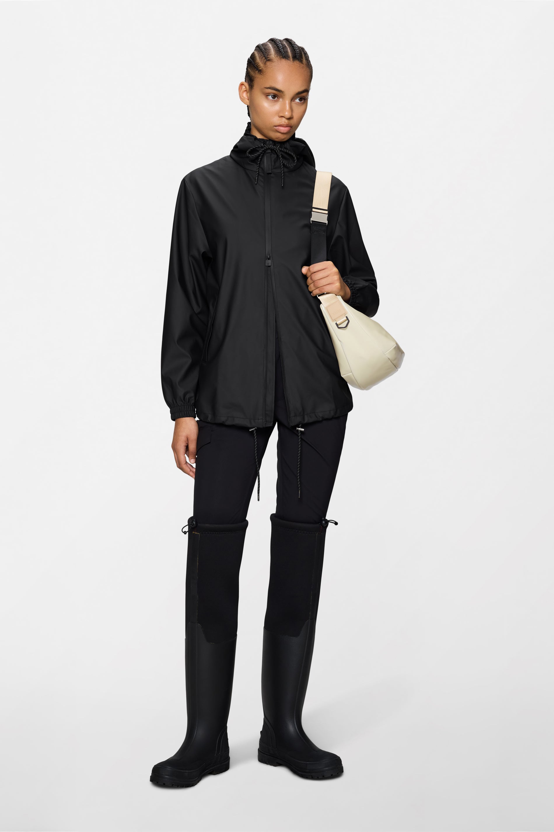 RAINS Storm Breaker Black Jacket