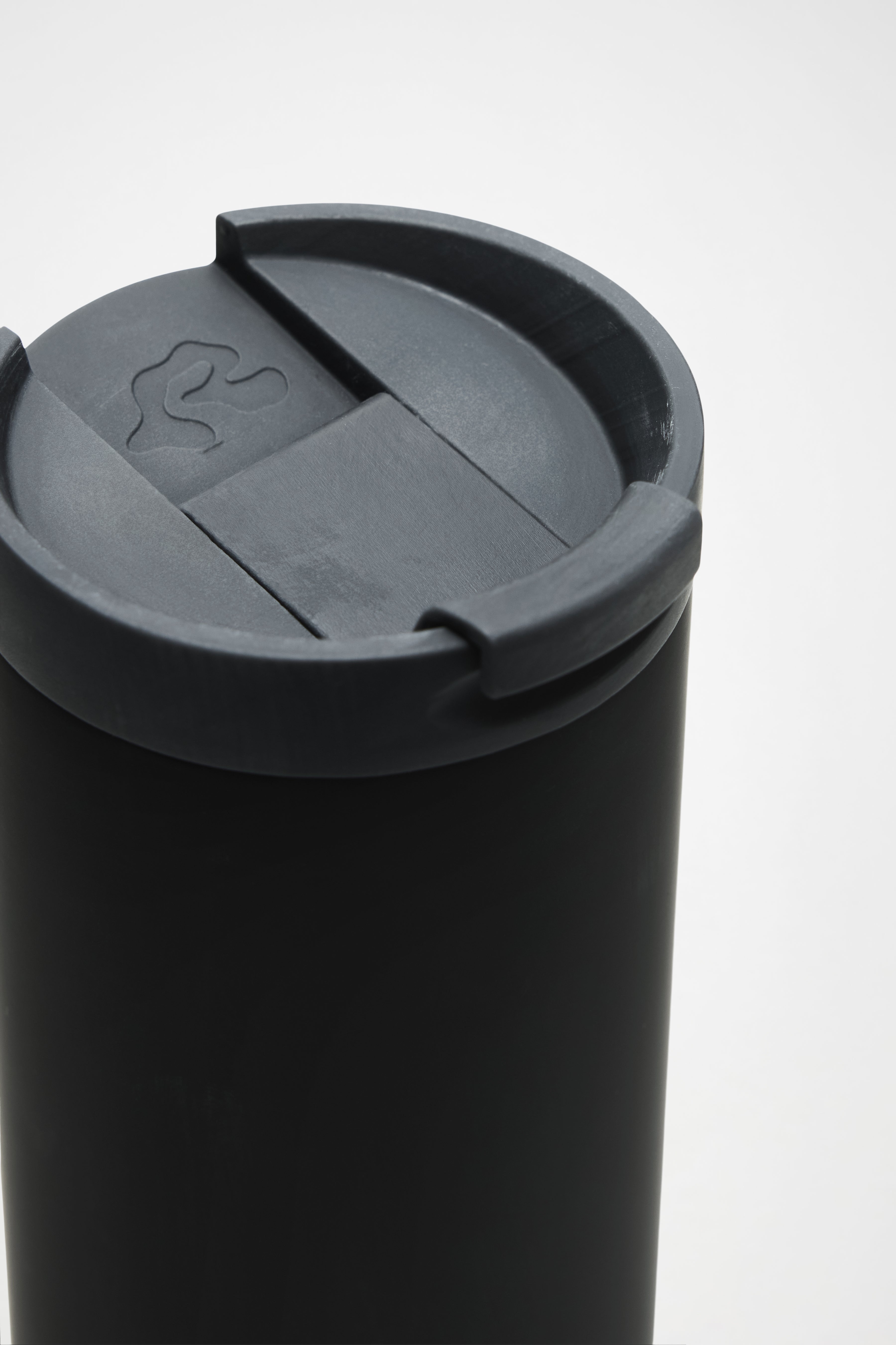 RAINS Stainless Steel Tumbler 450ml Black Coffee Mugs