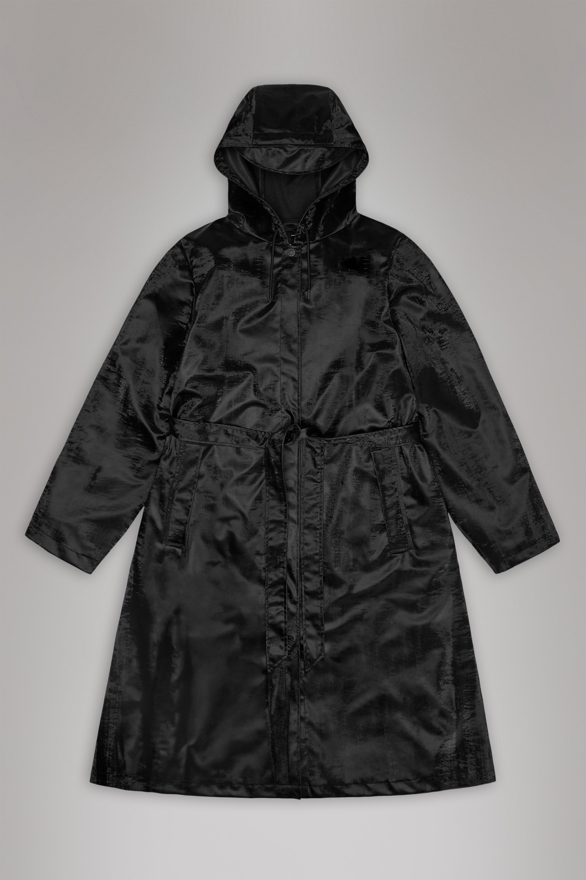 RAINS A-Line Longer W Jacket Coal Jacket
