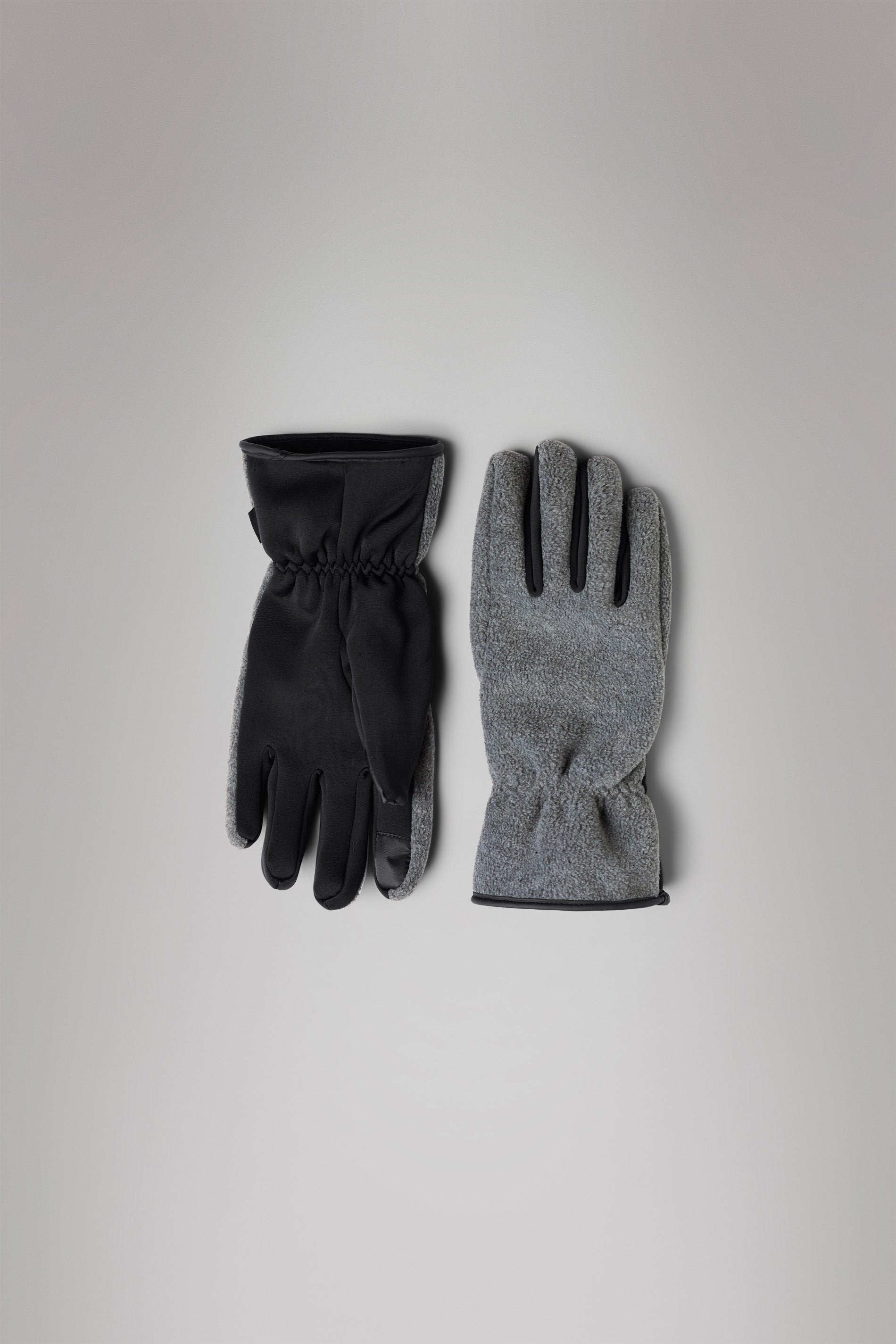 RAINS Heavy Fleece Gloves Dark Grey Melange Gloves