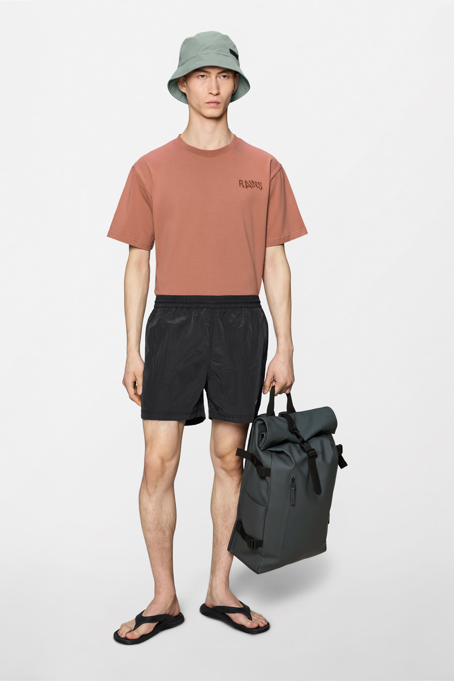 RAINS Swim Shorts Black Shorts