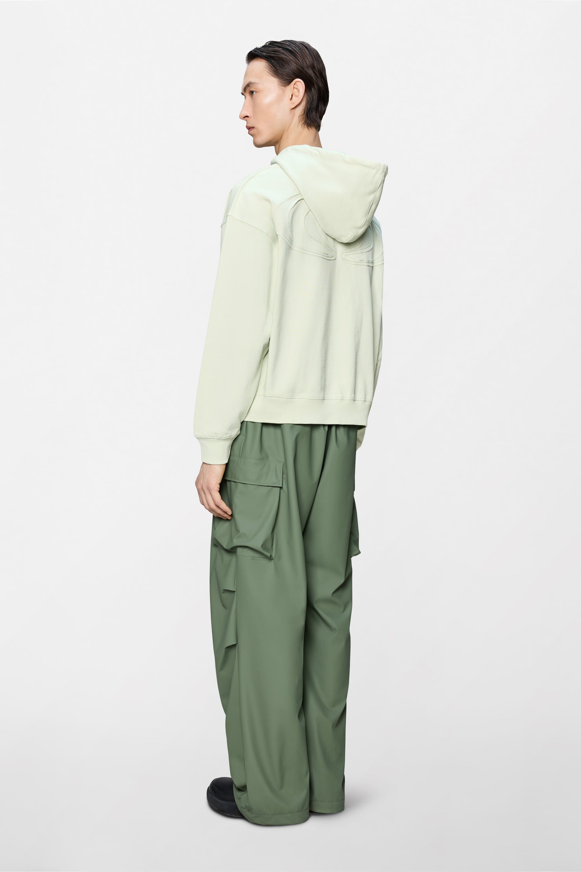 RAINS Classic Zip Hoodie Daze Long Sleeve