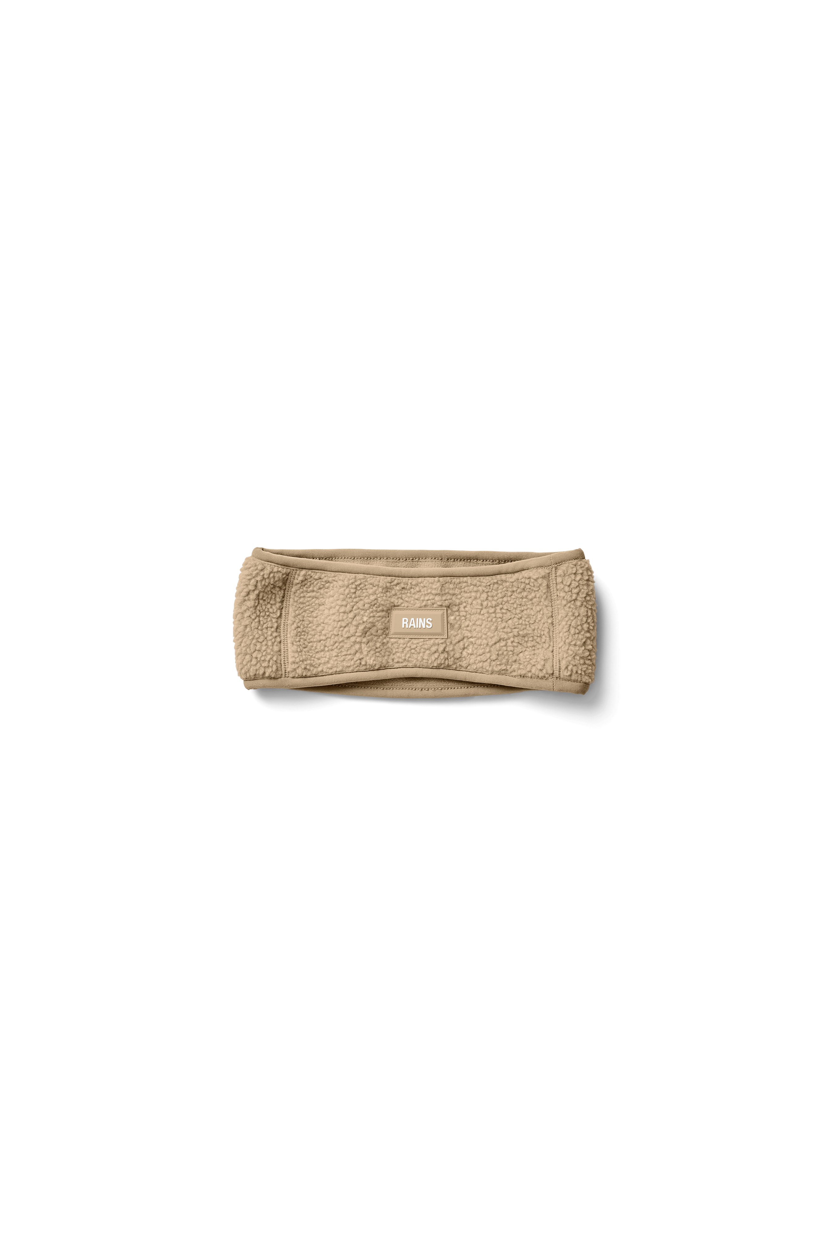 RAINS Fleece Headband Beige Headwear