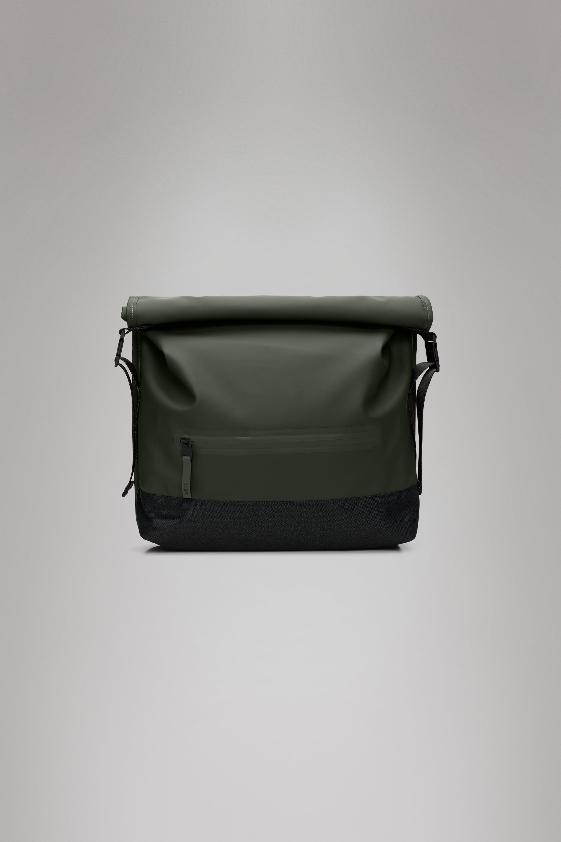 RAINS Trail Rolltop Messenger Bag Green 13L H33 x D12 x W39 cm Messenger