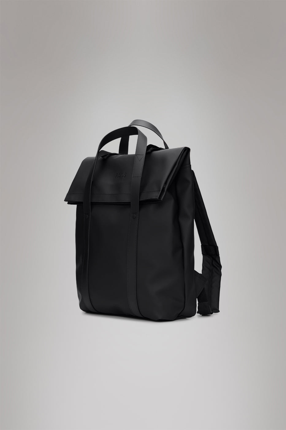 RAINS 2 Way Tote Backpack Black 15L H58 x D12 x W33 cm Backpack