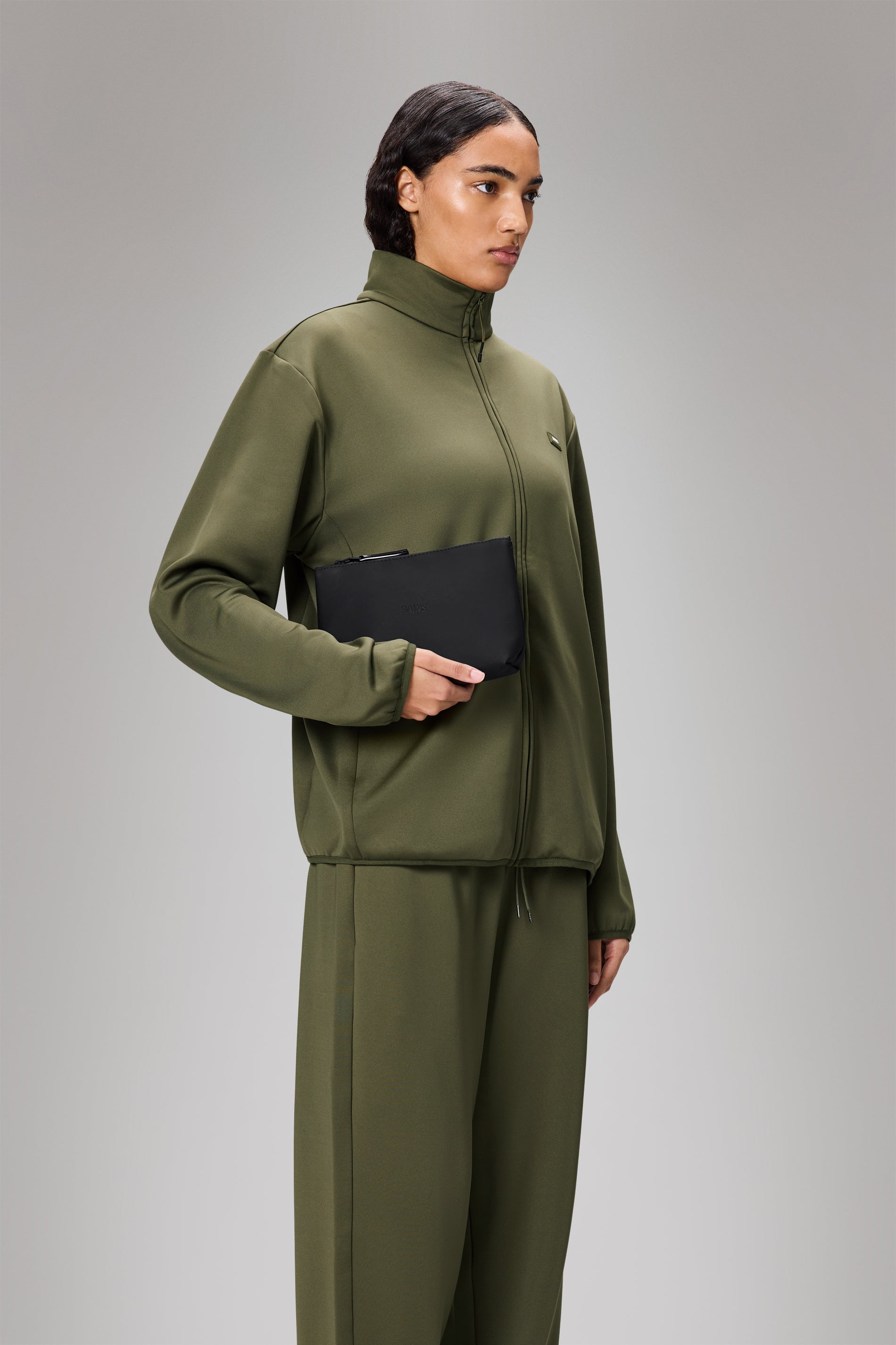 RAINS Cosmetic Bag Black Wash Bag