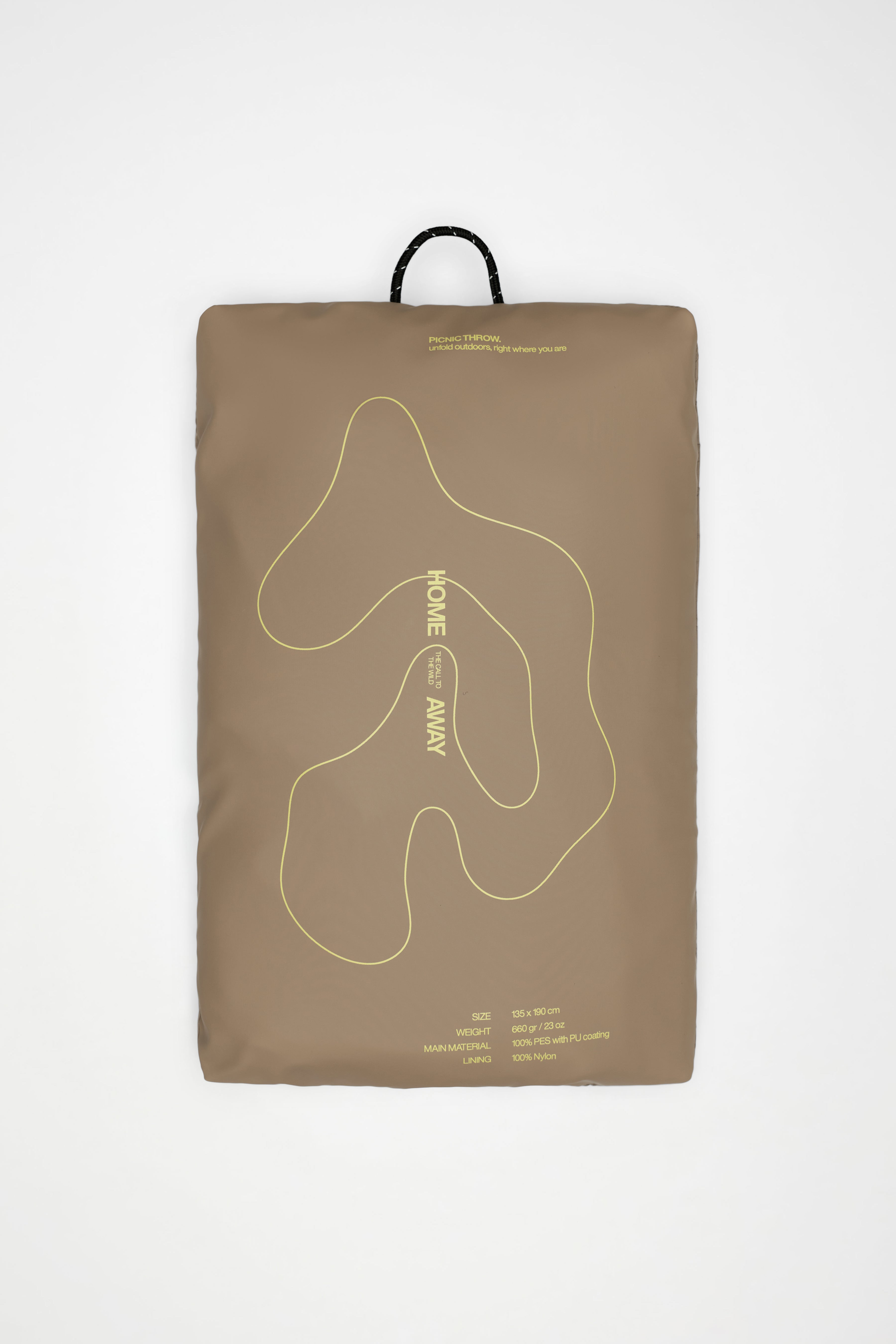 RAINS Picnic Blanket Beige Picnic Blanket