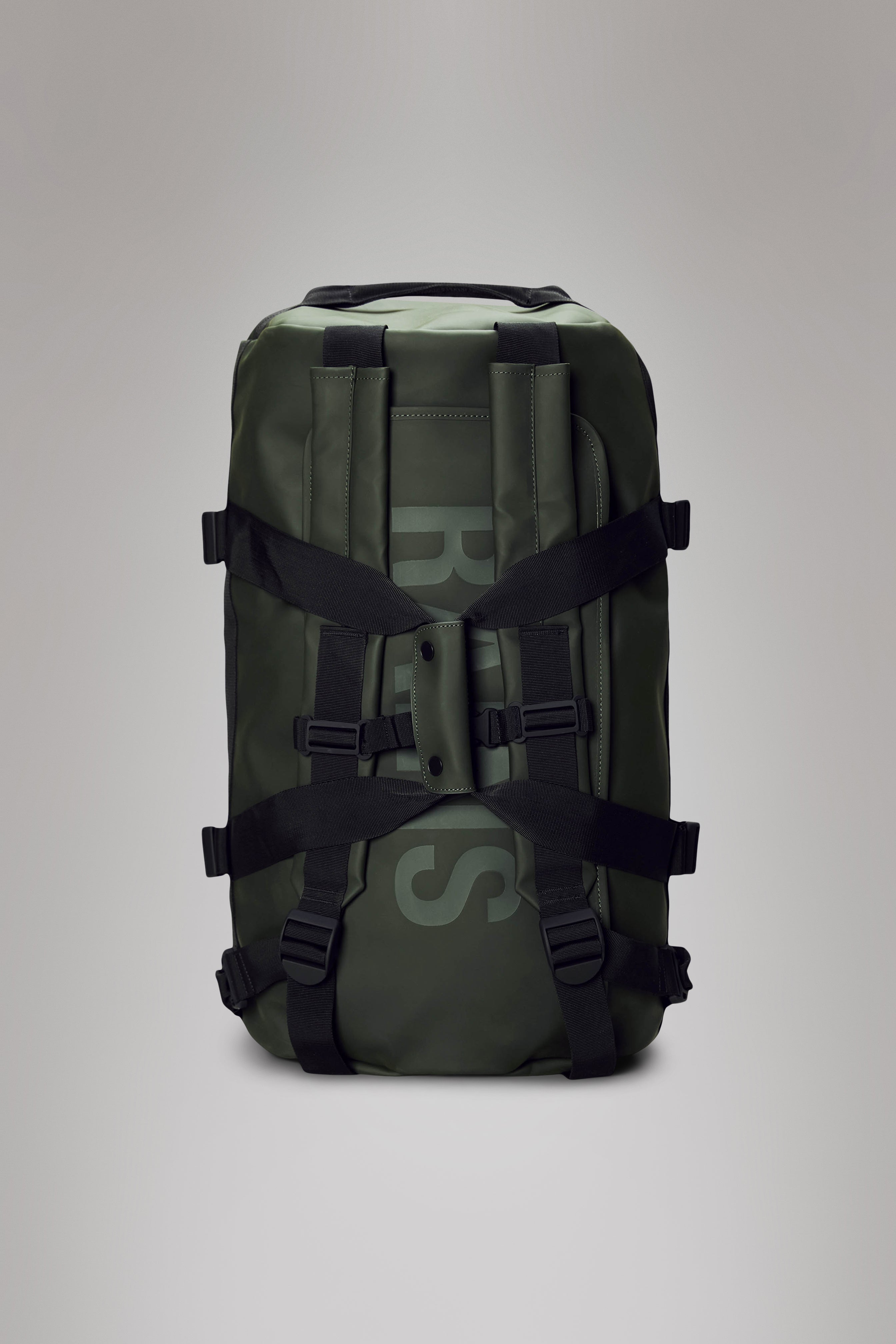 RAINS Texel Duffel Bag Small Green 43L H28 x D28 x W55 cm Duffel