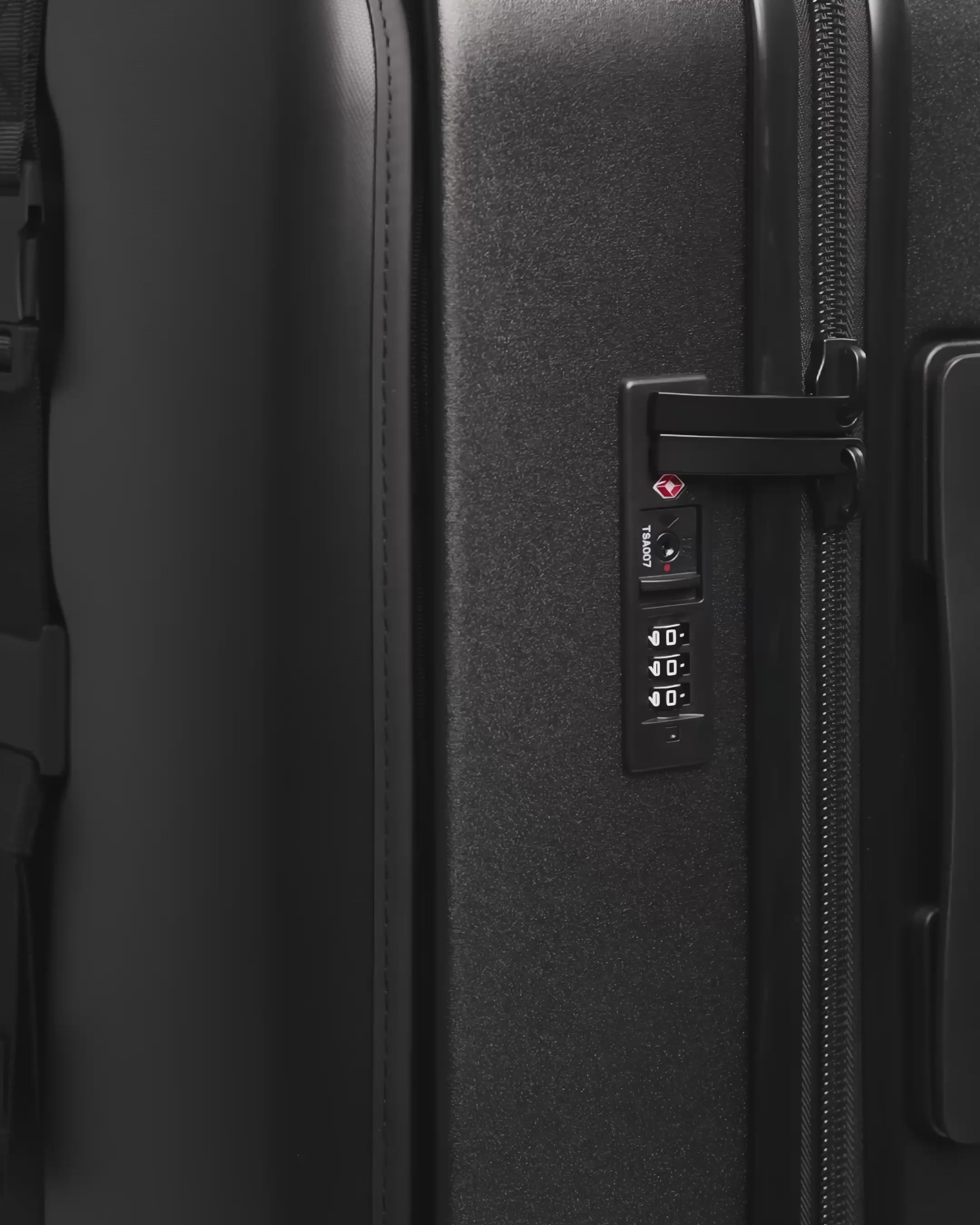 Integrated TSA certified lock